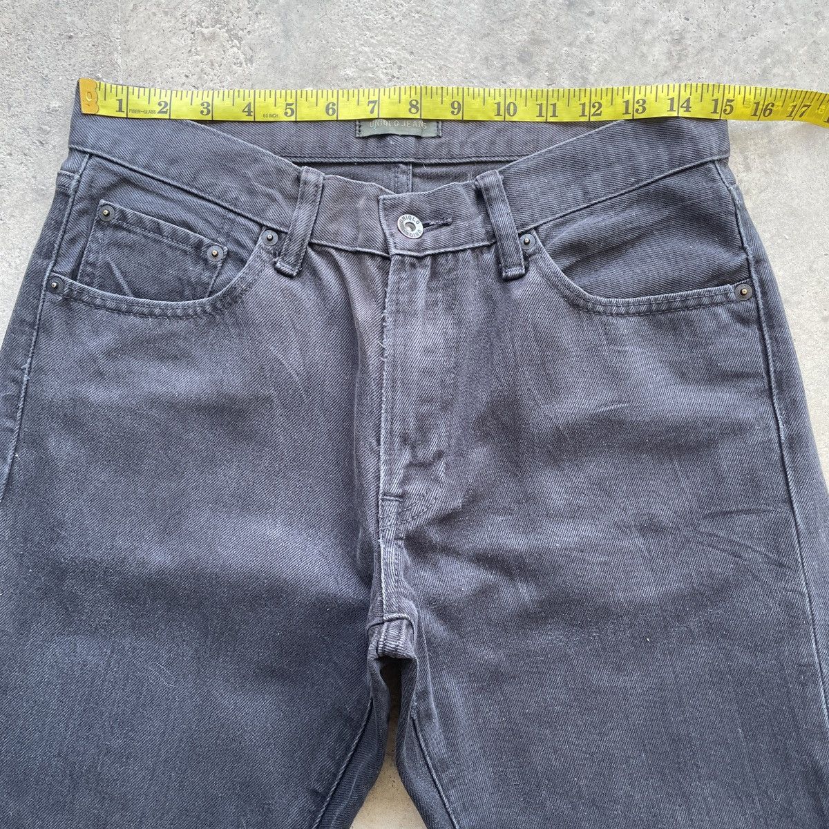 Japanese Brand Vintage Japan Jeans Black Faded Distressed Denim Pants W30 Size US 30 / EU 46 - 5 Thumbnail