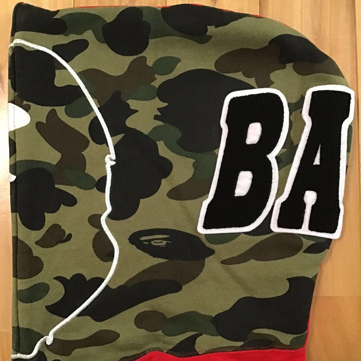 BAPE camo Ape head full zip hoodie a bathing ape