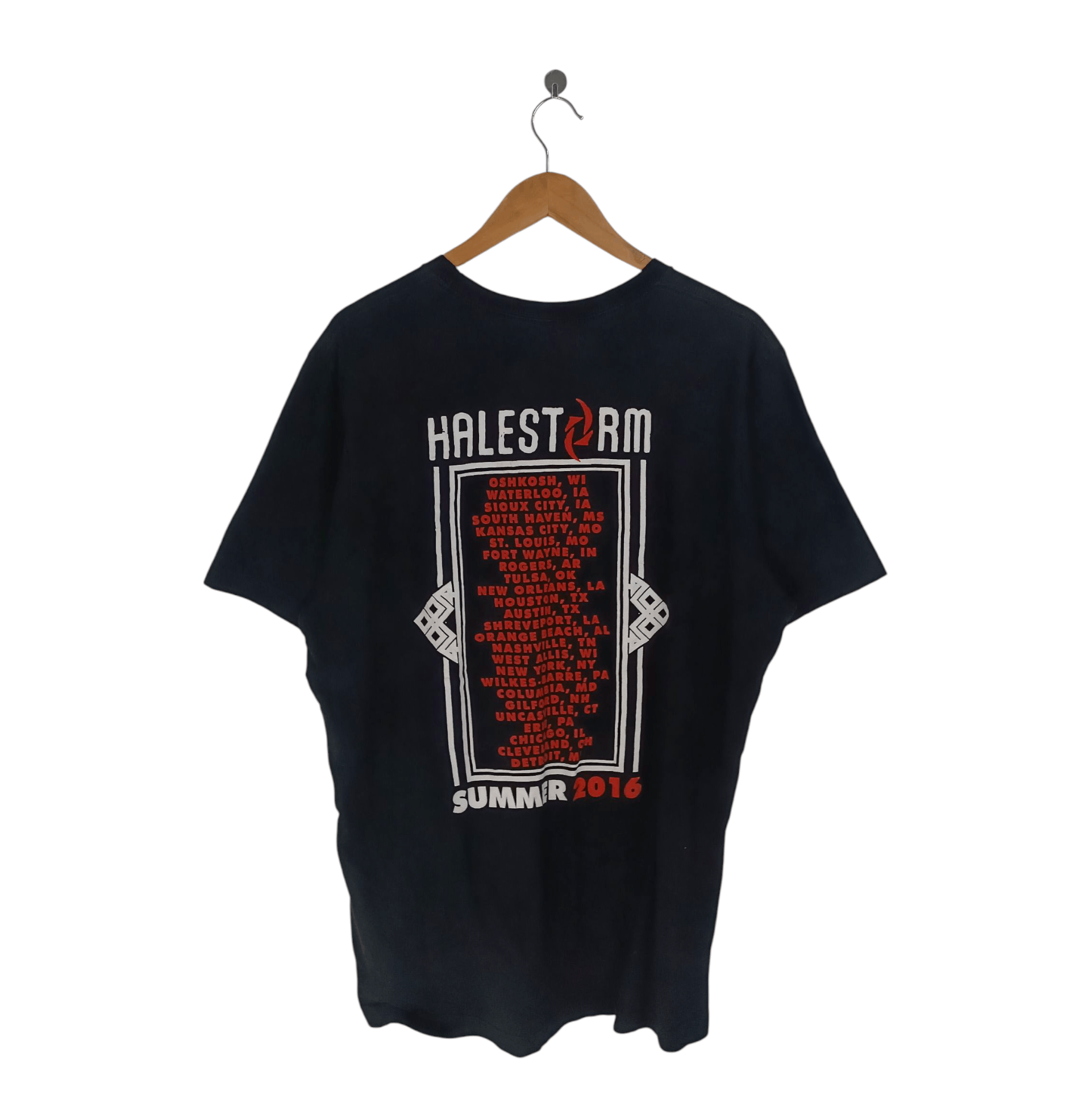 Band Tees VINTAGE 2016 HALESTORM TOUR TEE volbeat i prevail Size US XL / EU 56 / 4 - 2 Thumbnail