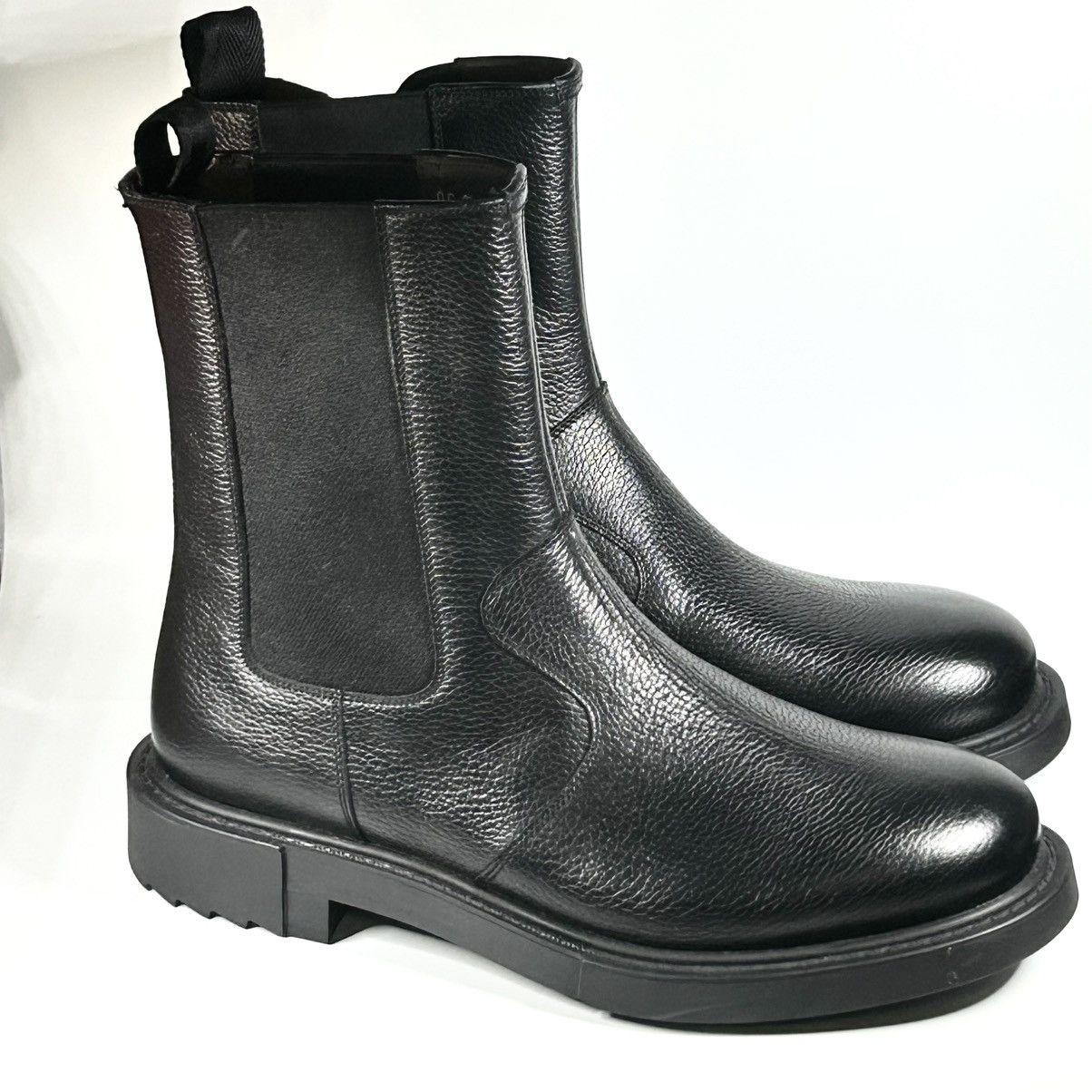 Salvatore Ferragamo New Salvatore Ferragamo Loreno Leather Chelsea Boots 8.5 Size US 8.5 / EU 41-42 - 1 Thumbnail