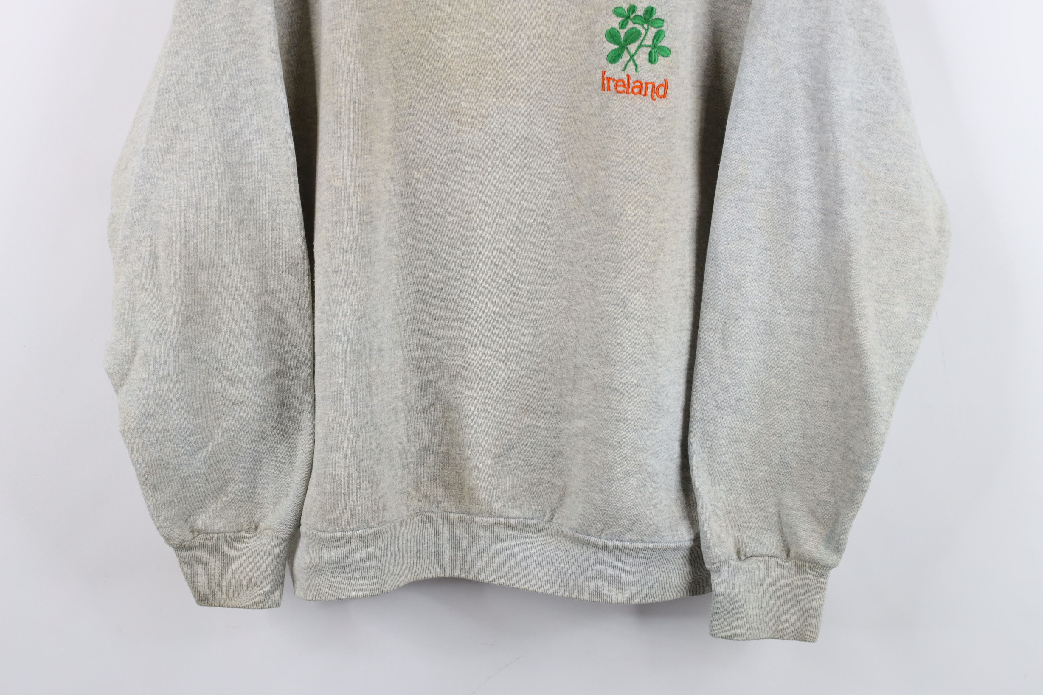 Vintage Vintage 90s Streetwear Spell Out Ireland Crewneck Sweatshirt Size US M / EU 48-50 / 2 - 3 Thumbnail