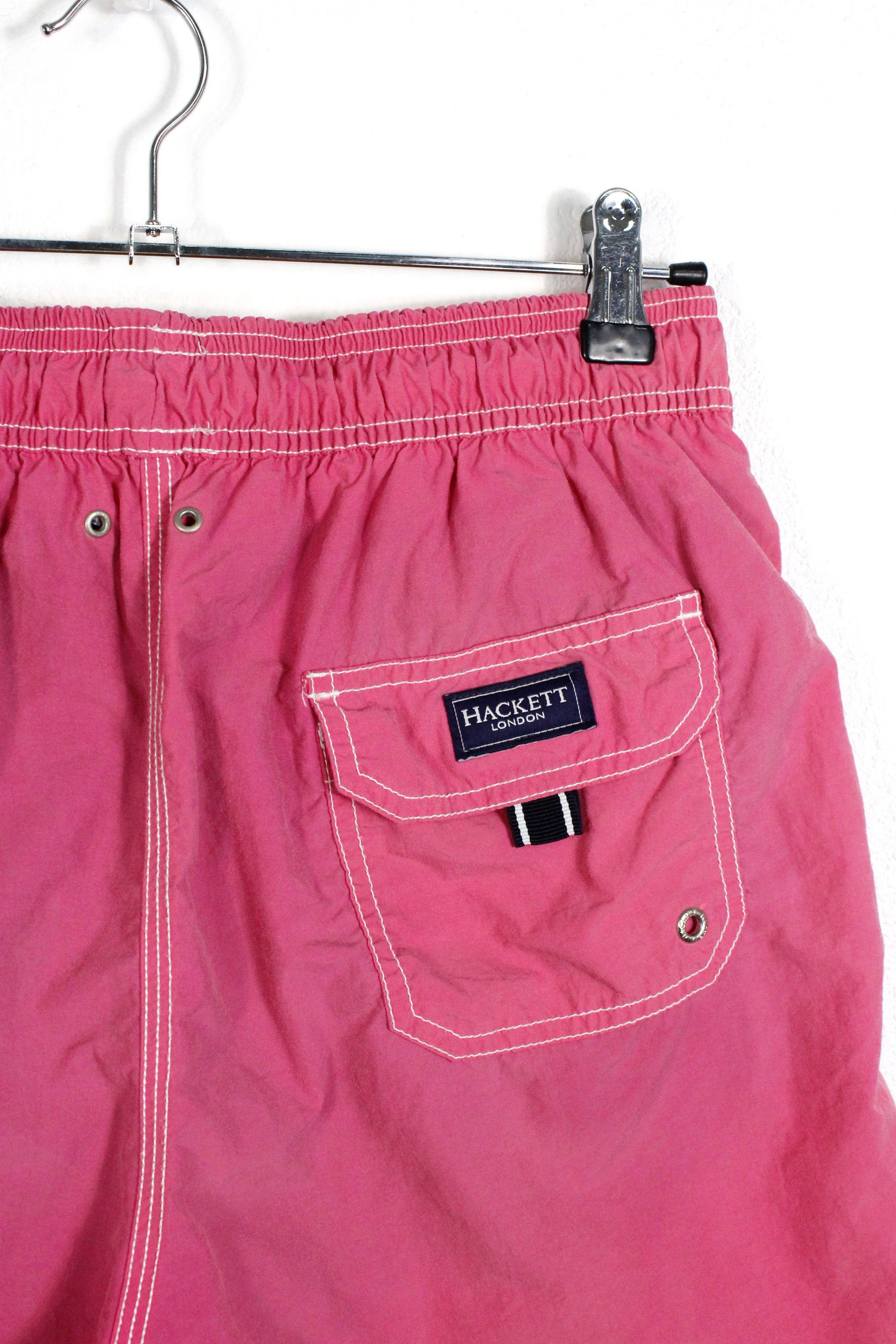 Hackett × Pink × Swims Hackett London Logo Pink Swim Shorts Bath M size Size US 30 / EU 46 - 5 Thumbnail