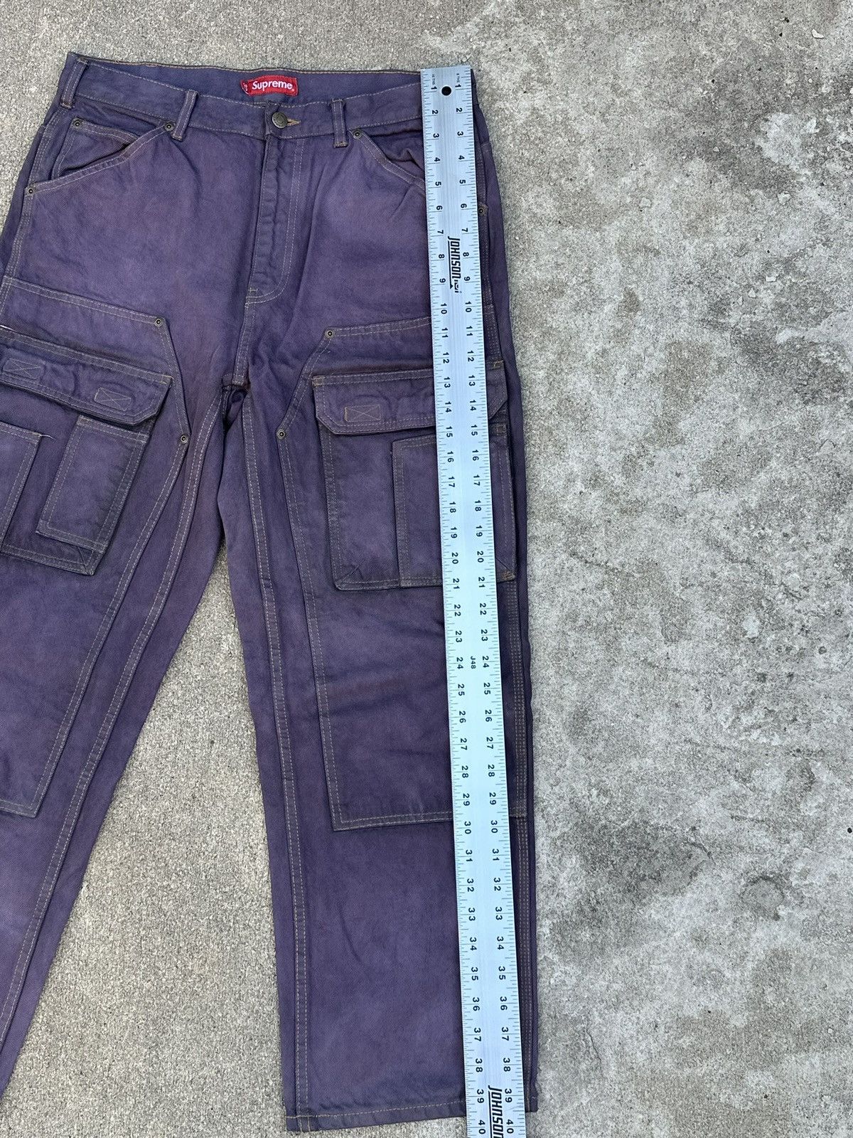 Supreme Supreme double knee denim utility pant Size US 32 / EU 48 - 6 Thumbnail