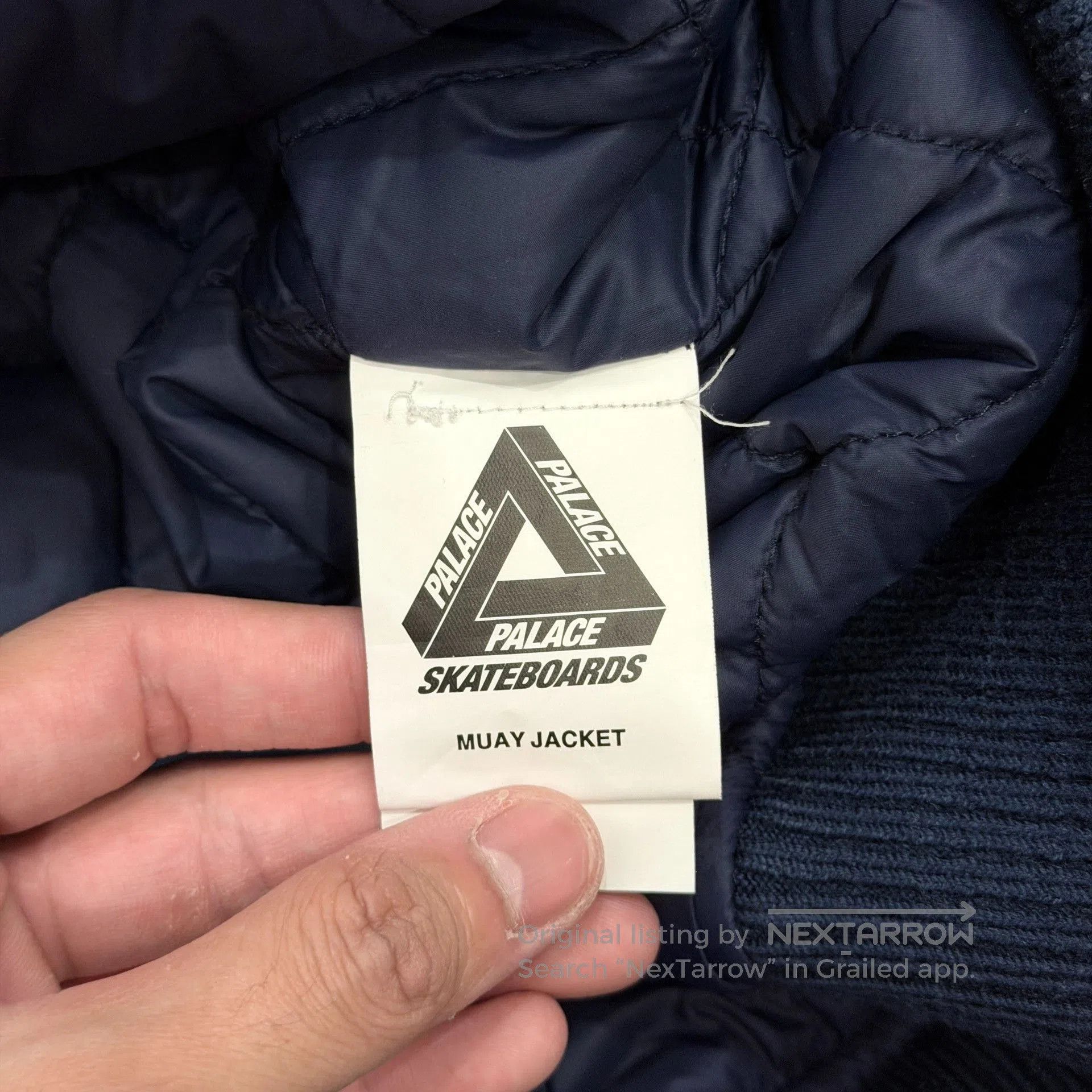 Palace Palace FW25 MUAY Varsity Baseball Jacket. Size US L / EU 52-54 / 3 - 6 Thumbnail