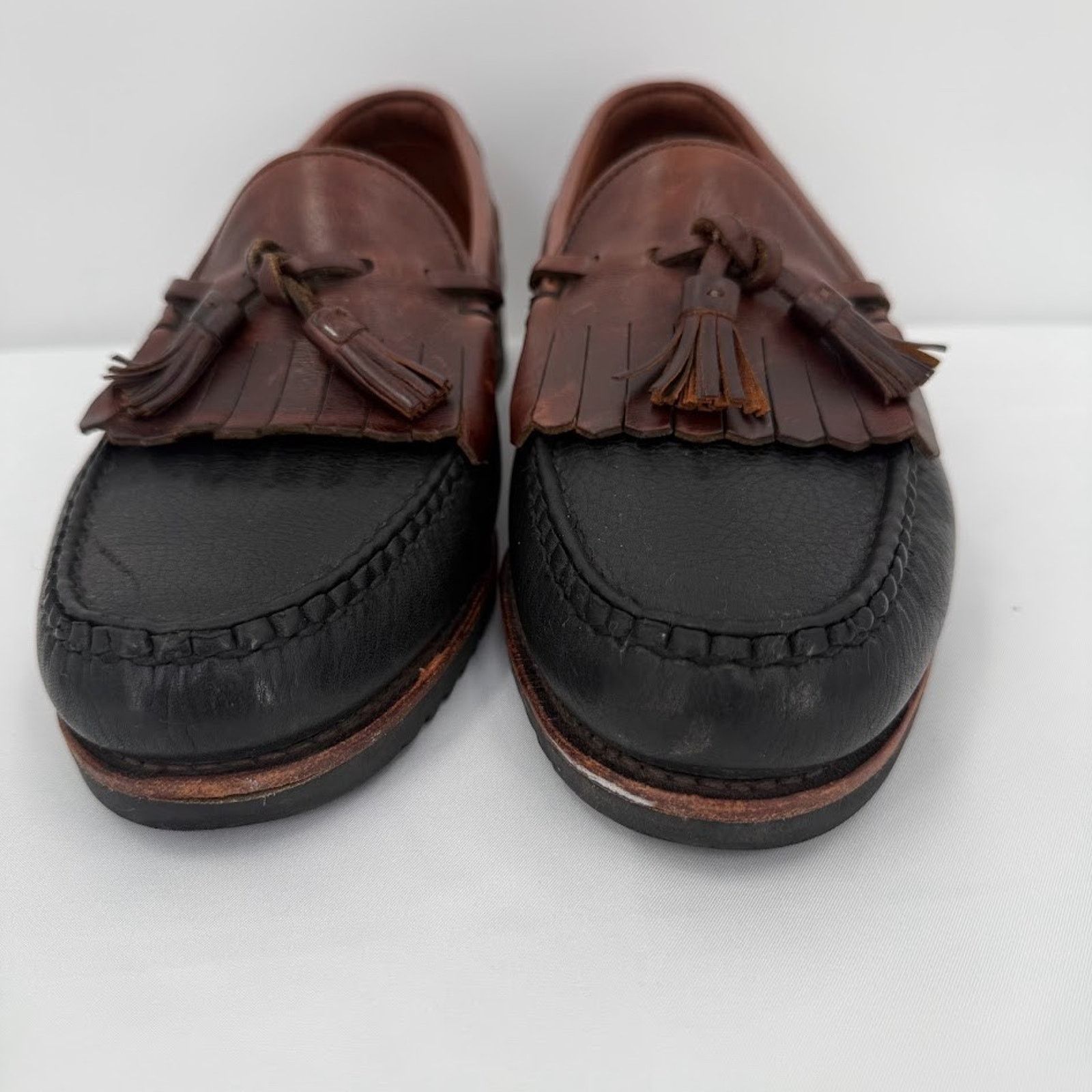 Allen Edmonds Allen Edmonds Nashua Loafers Men 9.5 D Brown Black Shoes USA Size US 9.5 / EU 42-43 - 2 Thumbnail