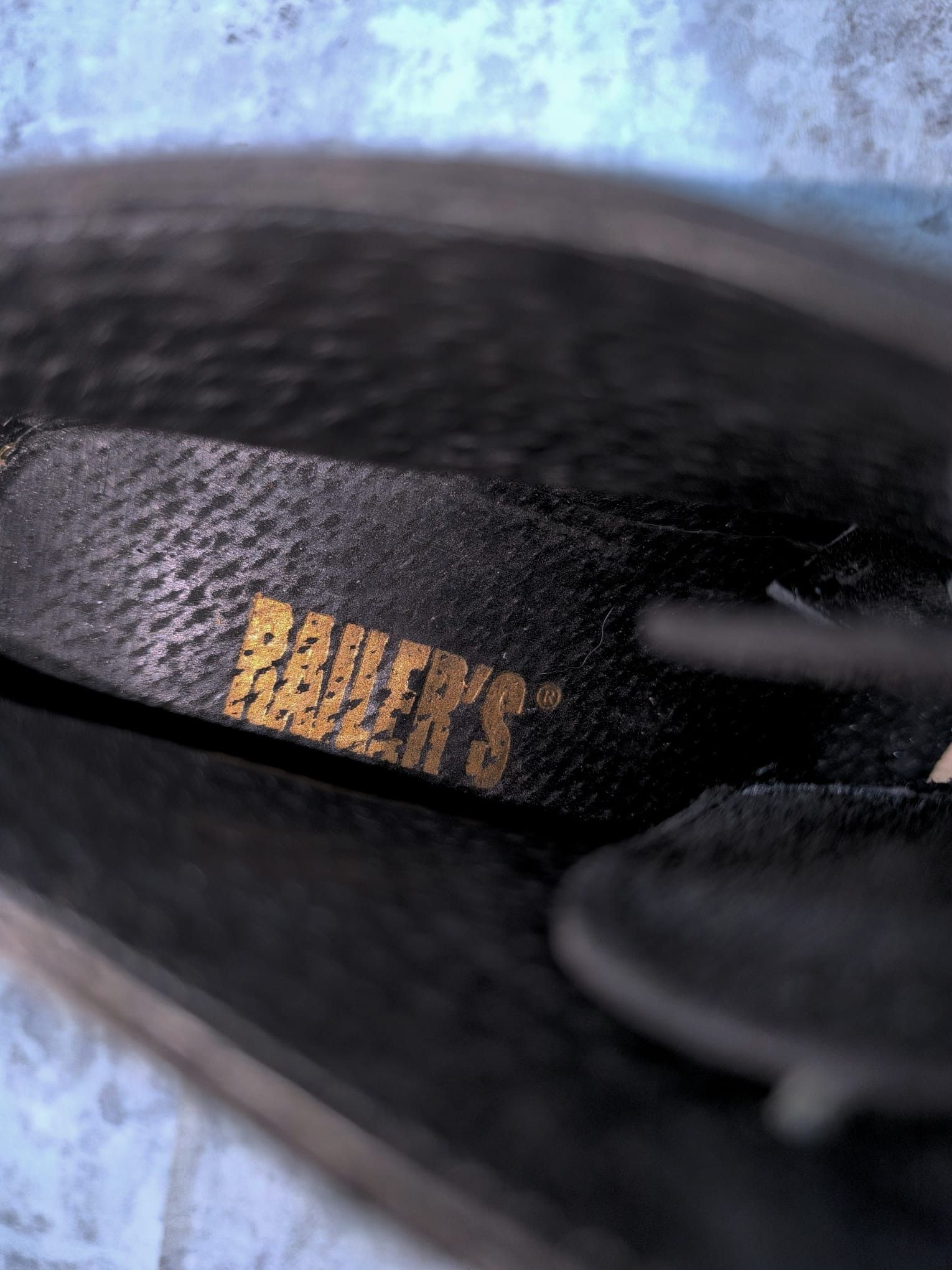Hysteric Glamour Avantgarde Goth Alternative Black Leather Platform Size US 8 / IT 38 - 5 Thumbnail