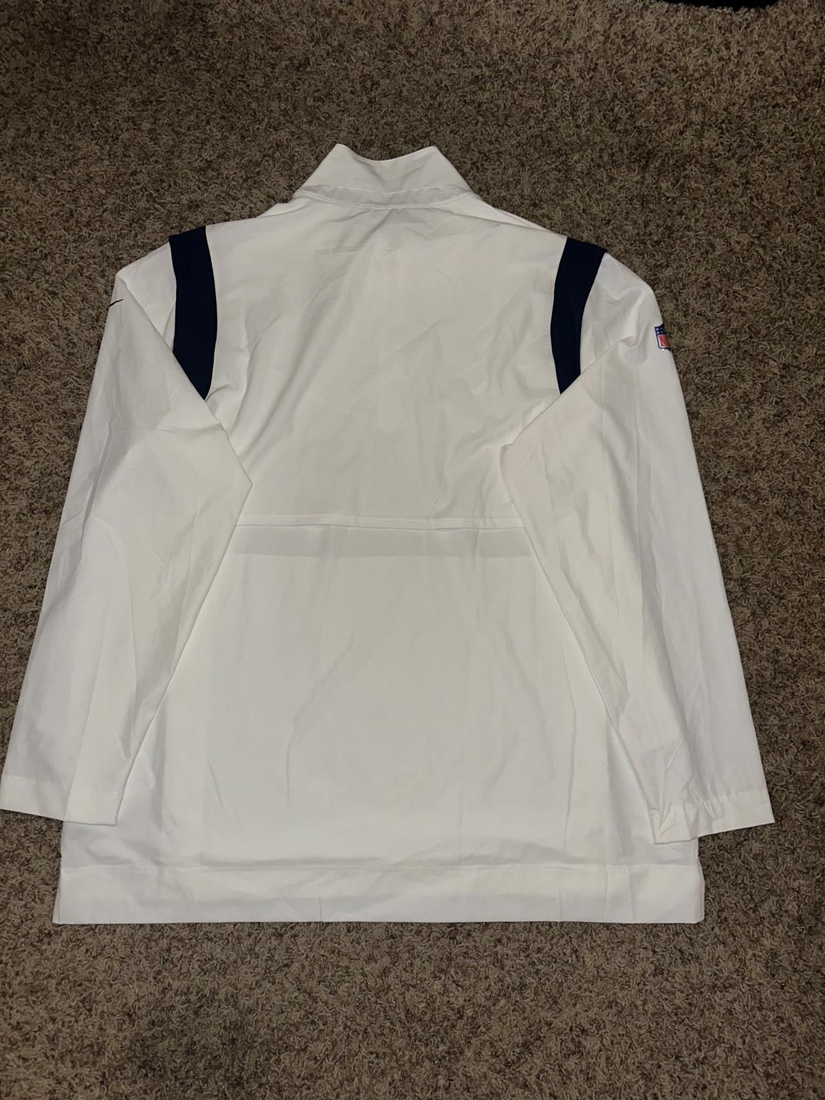 Nike Nike Men’s Seattle Seahawks Sideline Coaches Repel White Quarter-Zip Jacket Size US XXL / EU 58 / 5 - 3 Thumbnail
