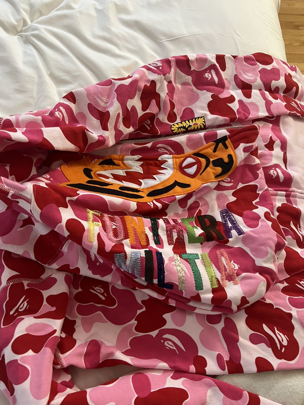 Bape Bape Tiger Hoodie Size US XXL / EU 58 / 5 - 6 Thumbnail