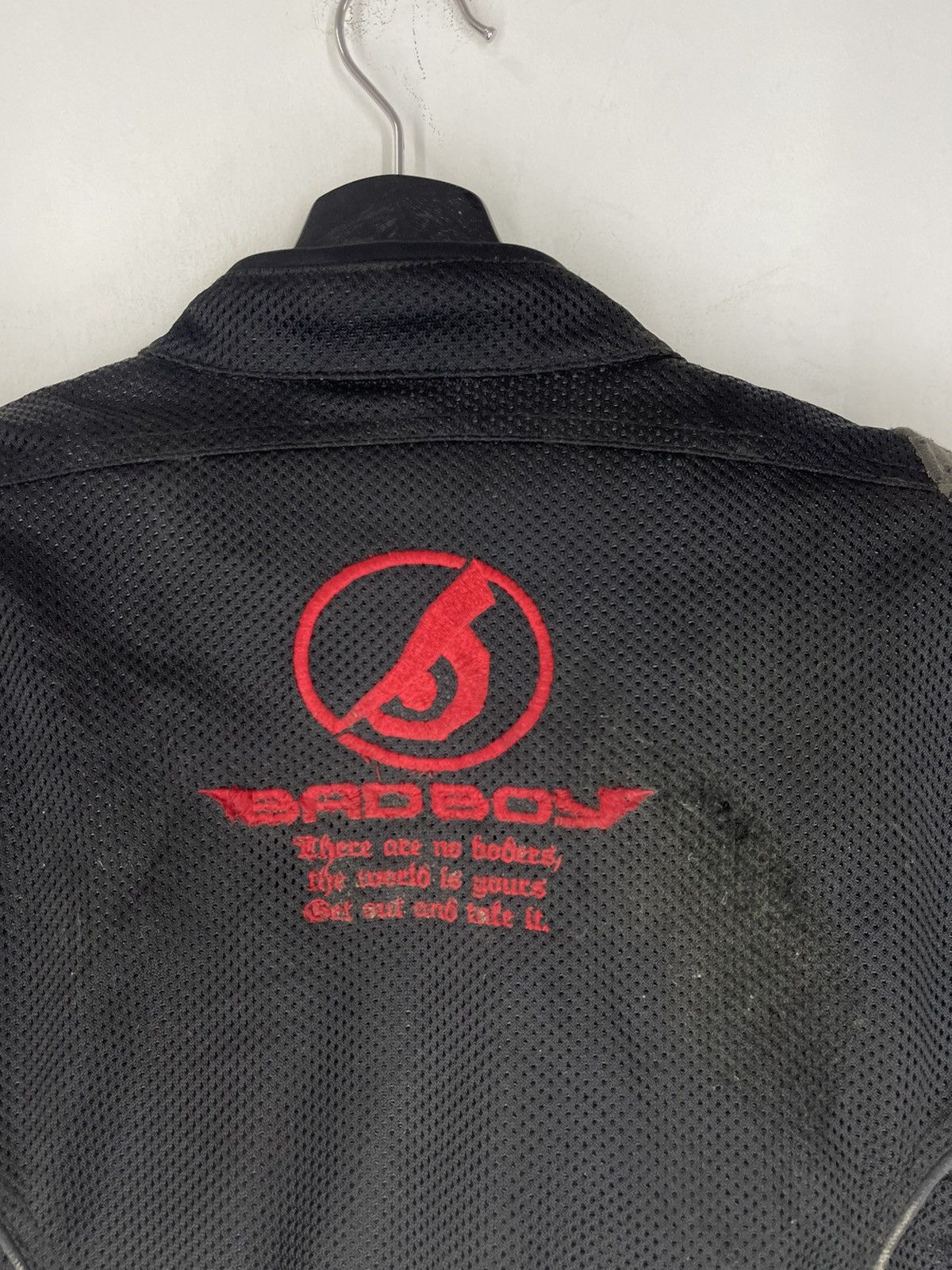 Sports Specialties × Vintage VINTAGE BADBOY BIKER JACKET RACING Size US L / EU 52-54 / 3 - 5 Thumbnail
