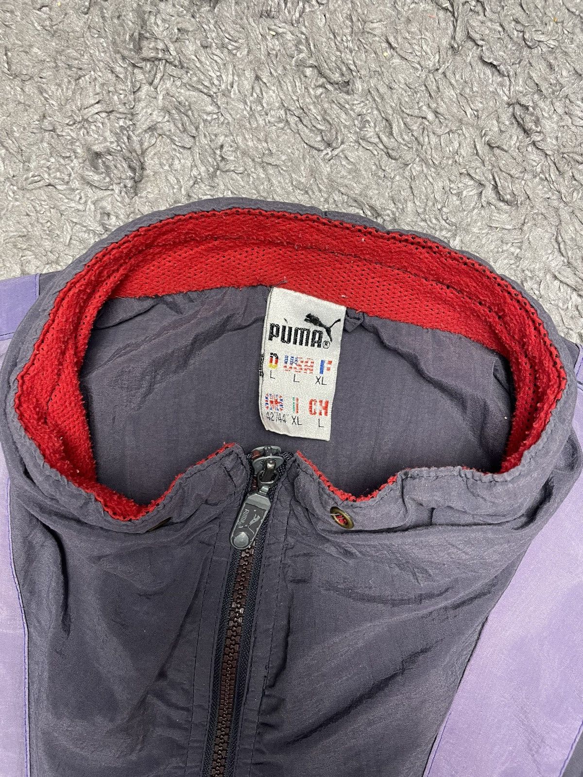 Puma Vintage Puma Retro style Nylon Track Jacket Size L Size US L / EU 52-54 / 3 - 6 Thumbnail