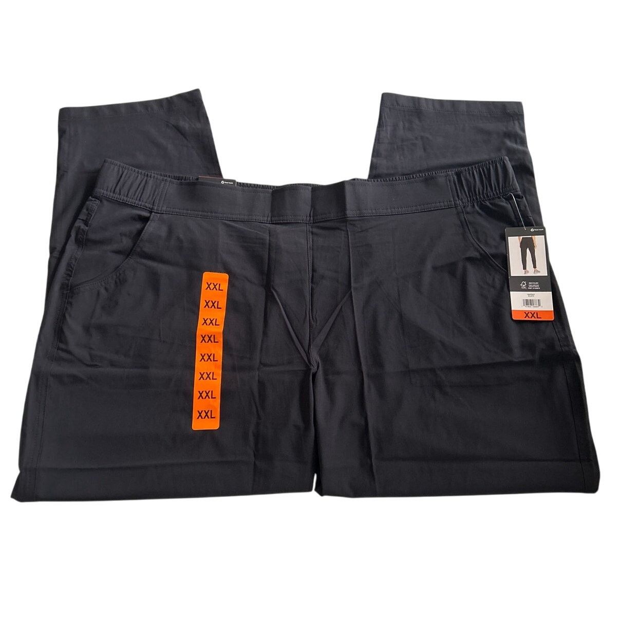 Eddie Bauer Eddie Baur Womens Black Traveler Ankle Pants UPF 50+ XXL Size 33" - 3 Thumbnail