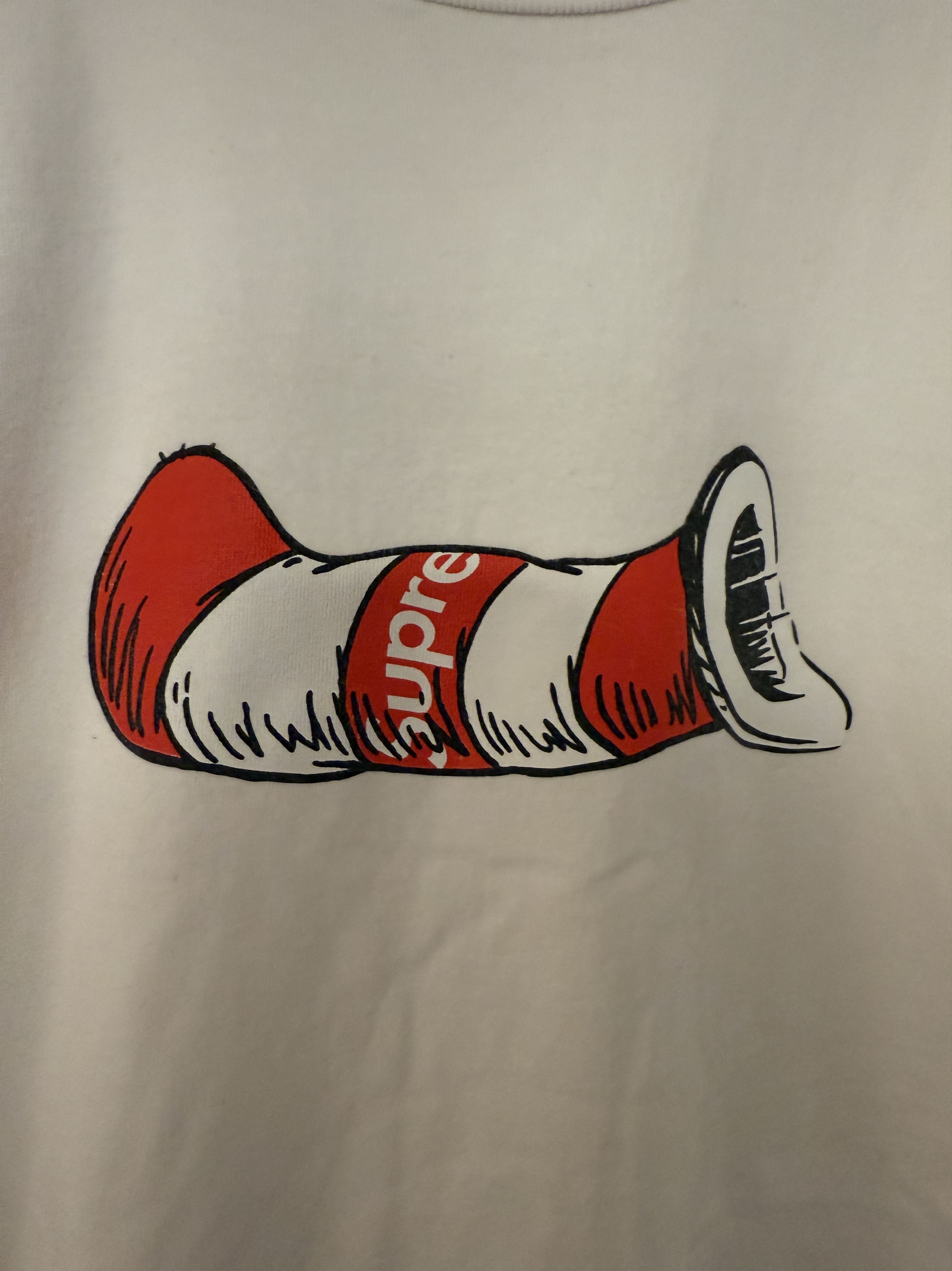 Supreme Supreme Cat in the Hat T-Shirt Size US L / EU 52-54 / 3 - 2 Thumbnail
