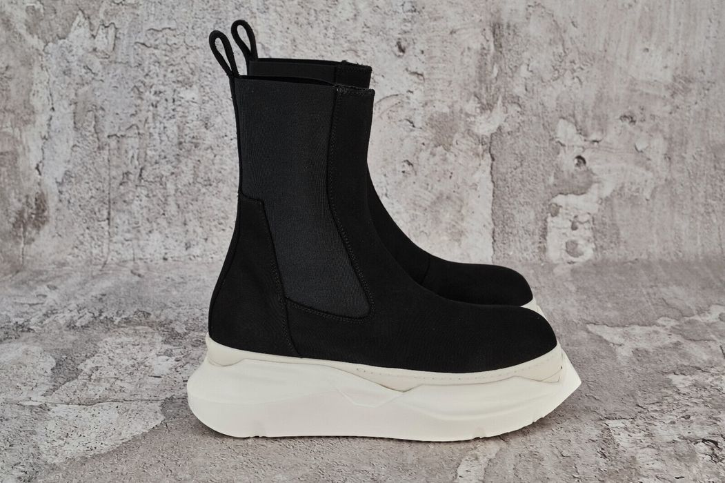 Rick Owens Drkshdw DRKSHDW BEATLE ABSTRACT CHELSEA CHUNKY BLACK