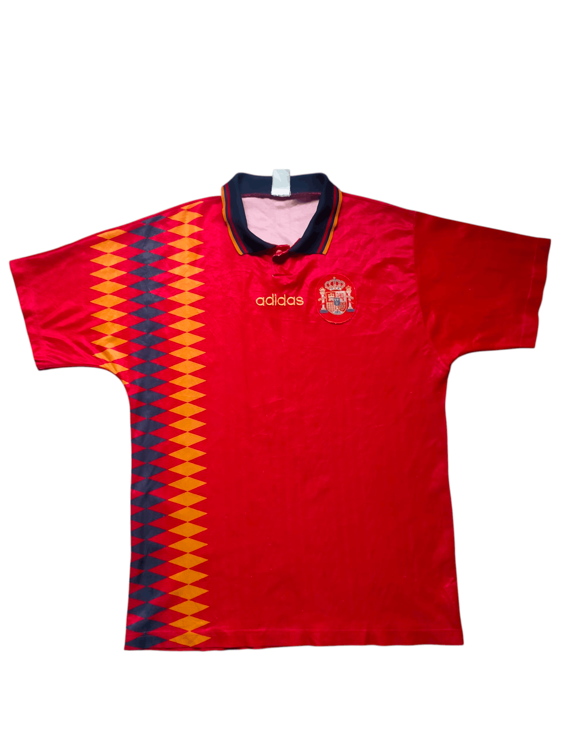 Adidas Vintage 1994 adidas Spain World cup Jerseys Size US L / EU 52-54 / 3 - 3 Thumbnail