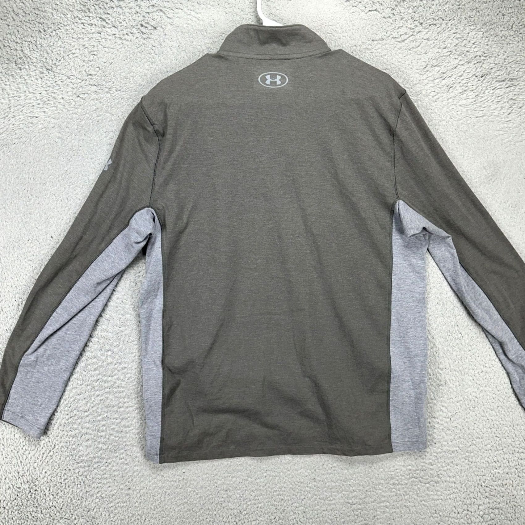 Under Armour VINTAGE Notre Dame Fighting Irish Pullover Shirt Men Large Gray Quarter Zip Under Armour Size US L / EU 52-54 / 3 - 3 Thumbnail