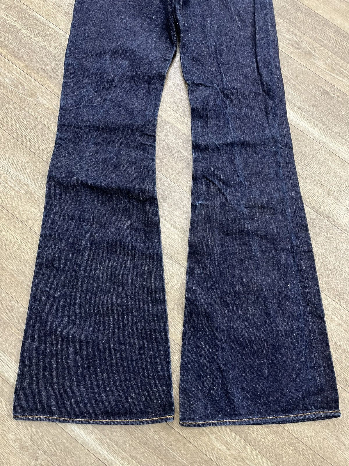 Japanese Brand 2000s Edwin 1014 TT Ifsixwasnine Lgb Style Flared Jeans Size US 27 - 11 Thumbnail