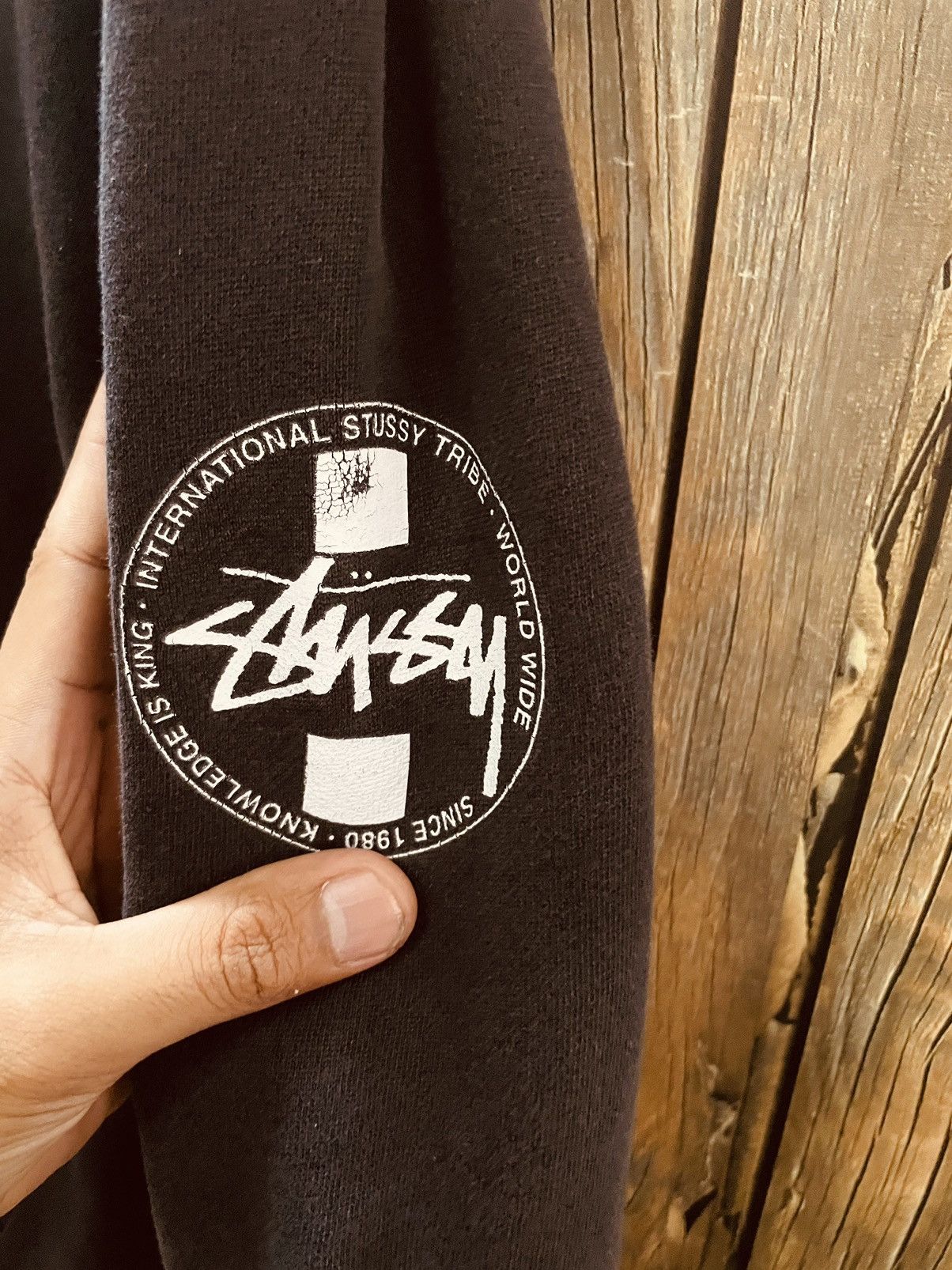 Stussy × Vintage Stussy Hoodie Size US L / EU 52-54 / 3 - 6 Thumbnail