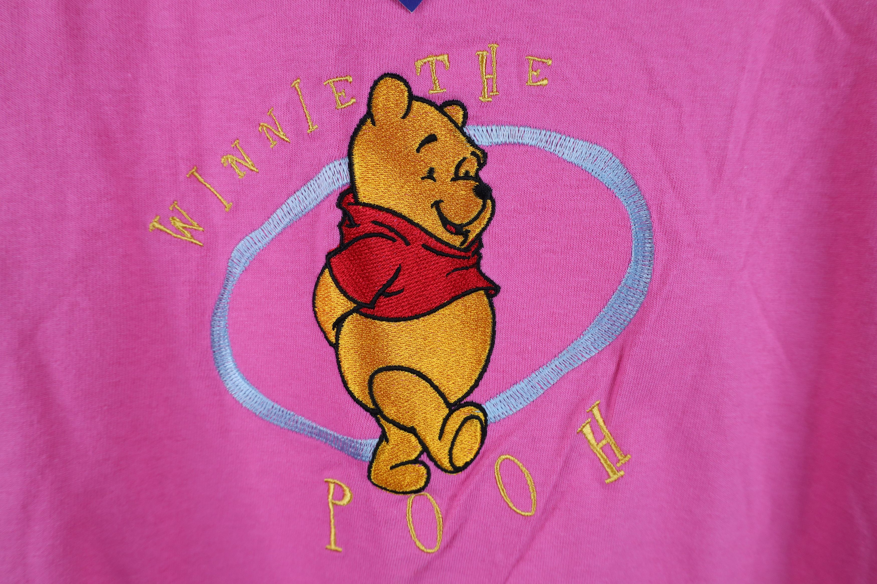 Disney Deadstock Vintage 90s Disney Winnie the Pooh T-Shirt Size L / US 10 / IT 46 - 4 Thumbnail
