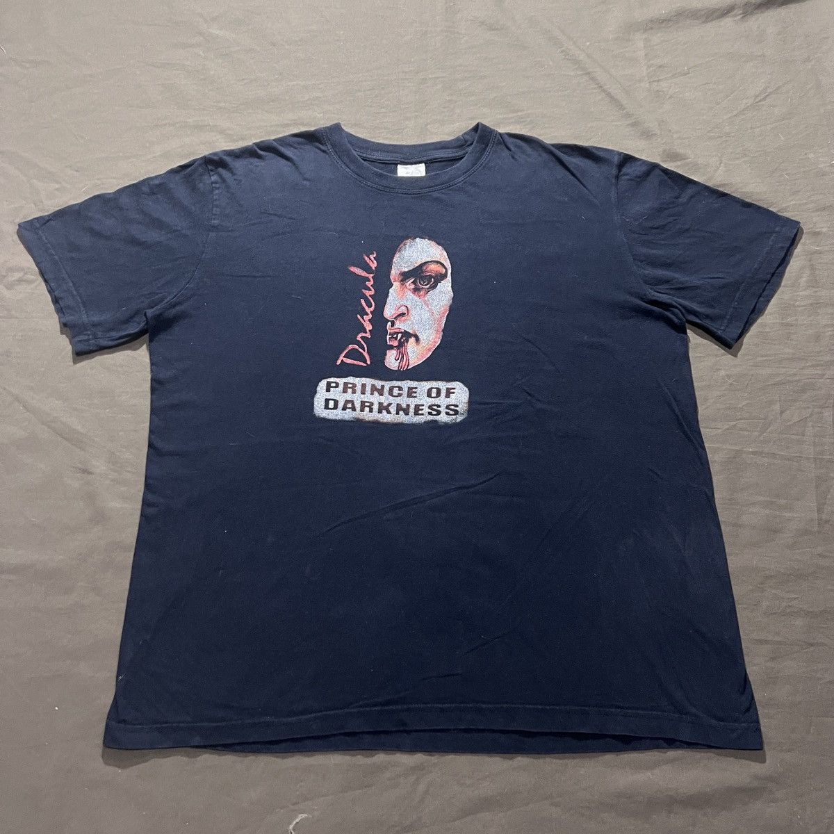 Expert Horror Vintage Y2K Dracula Vampire Tee Faded horror movie Size US XXL / EU 58 / 5 - 2 Thumbnail