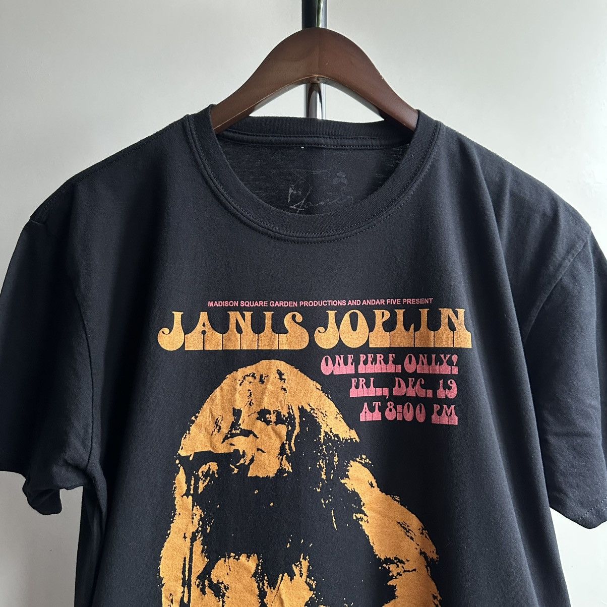 Band Tees × Vintage Vintage Janis Joplin Graphic Tee Size US L / EU 52-54 / 3 - 2 Thumbnail
