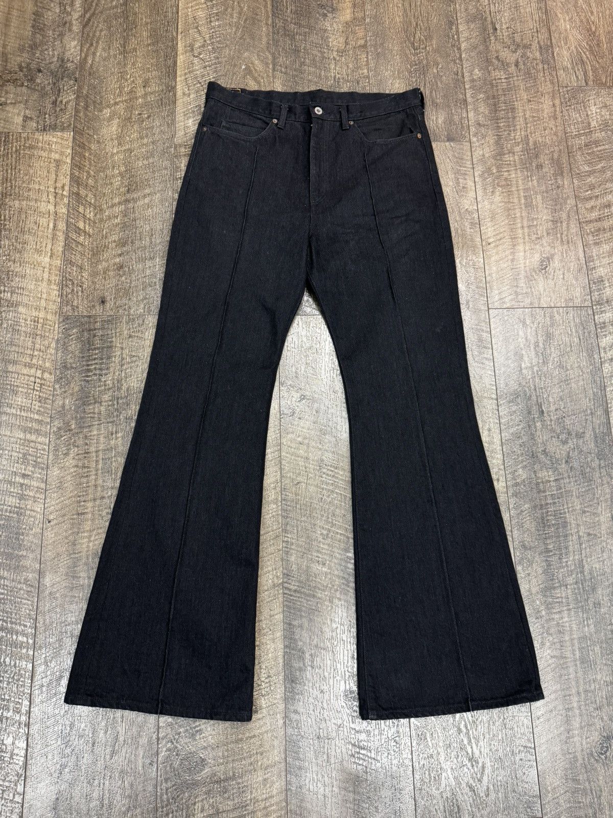 Kapital 14oz Okabellbo Black Denim Size US 36 / EU 52 - 1 Thumbnail