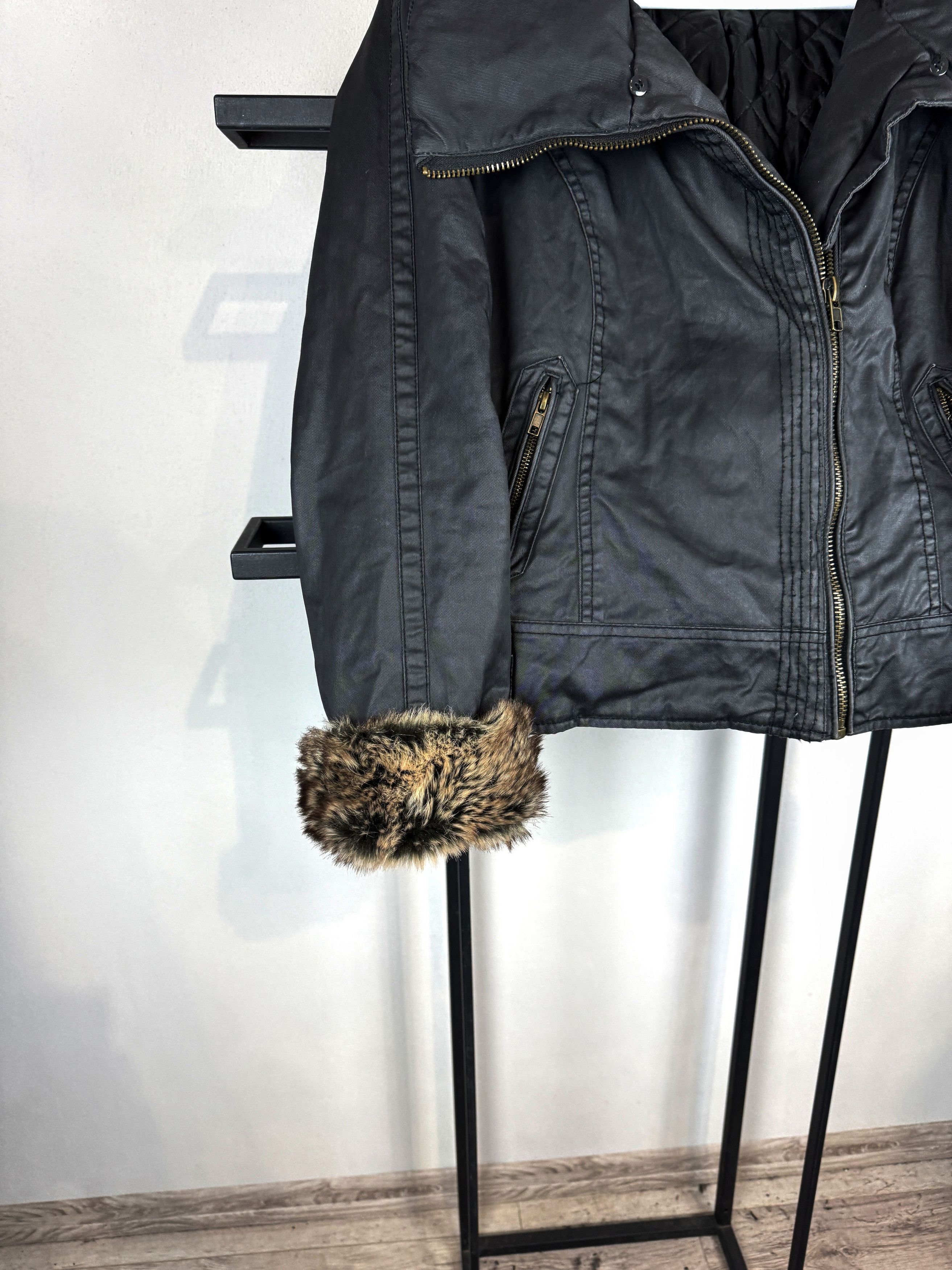Yohji Yamamoto Streetwear Japanese Hysteric Style Denim Fur Jacket Y2K Size US S / EU 44-46 / 1 - 3 Thumbnail