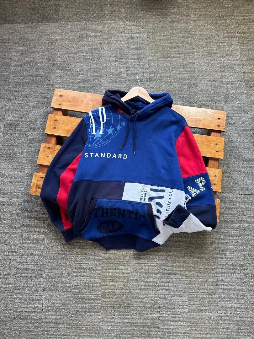 Gap GAP COLOUR BLOCK HOODIE Size US L / EU 52-54 / 3 - 1 Thumbnail