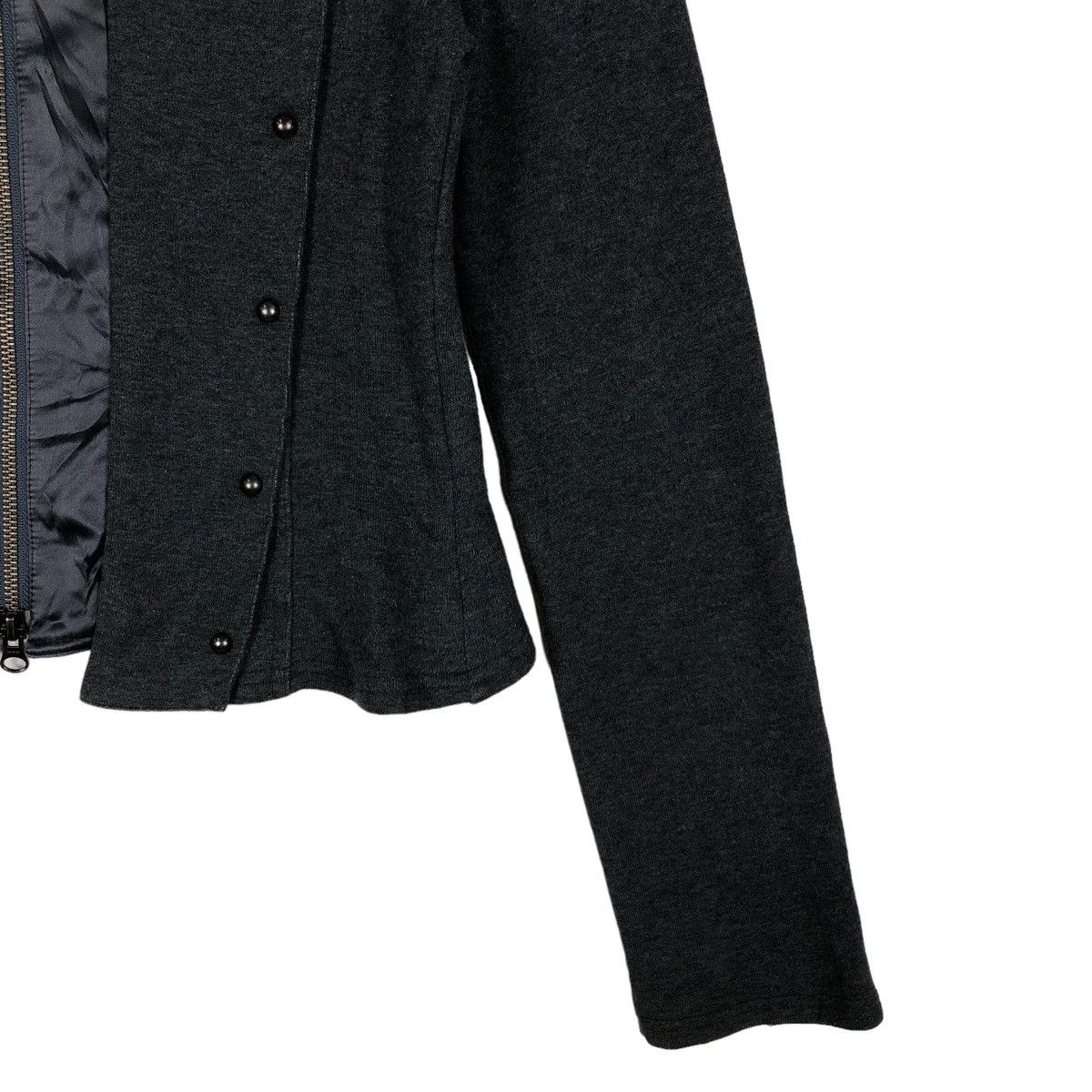 Japanese Brand 🔥Cropped Biker Jacket Bondage Design Issey Miyake Size US M / EU 48-50 / 2 - 4 Thumbnail