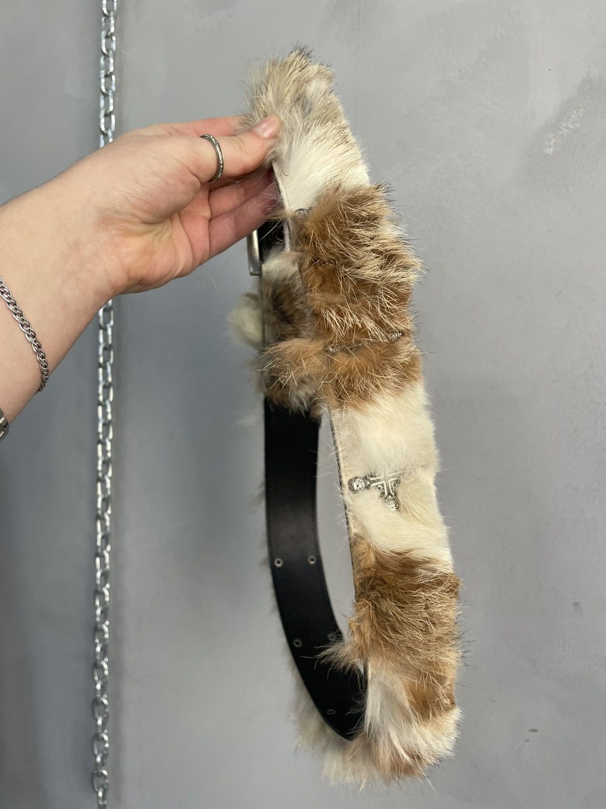Hysteric Glamour Rare fur Japanese If Six Was nine style crosses hype belt Size ONE SIZE - 5 Thumbnail