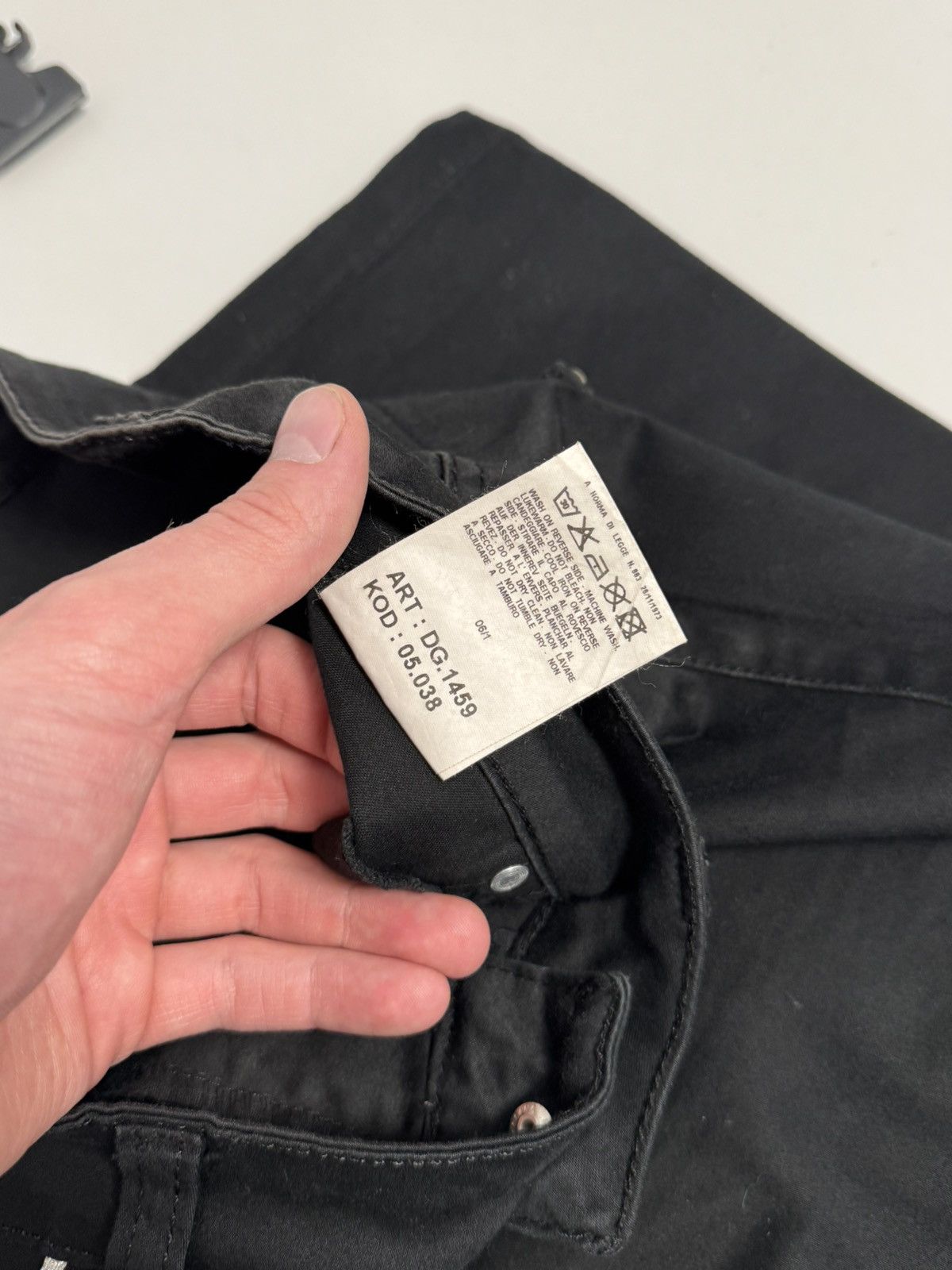 Dolce & Gabbana Dolce&Gabbana Women’s Jeans Pants Luxury Black Size 31" - 16 Thumbnail