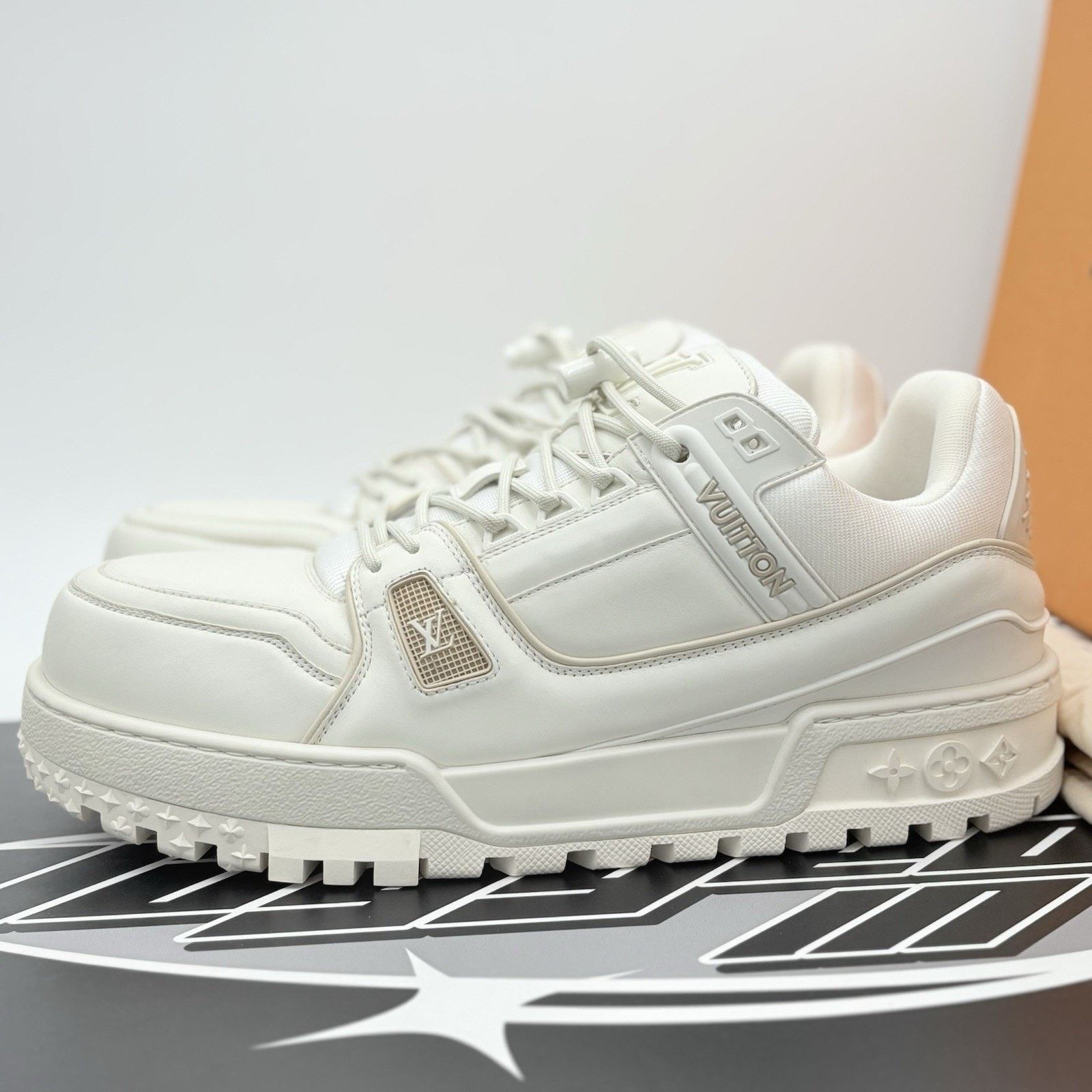 Louis Vuitton Louis Vuitton Maxi Trainer ' White ' | WORN ONCE! Size US 11.5 / EU 44-45 - 1 Thumbnail