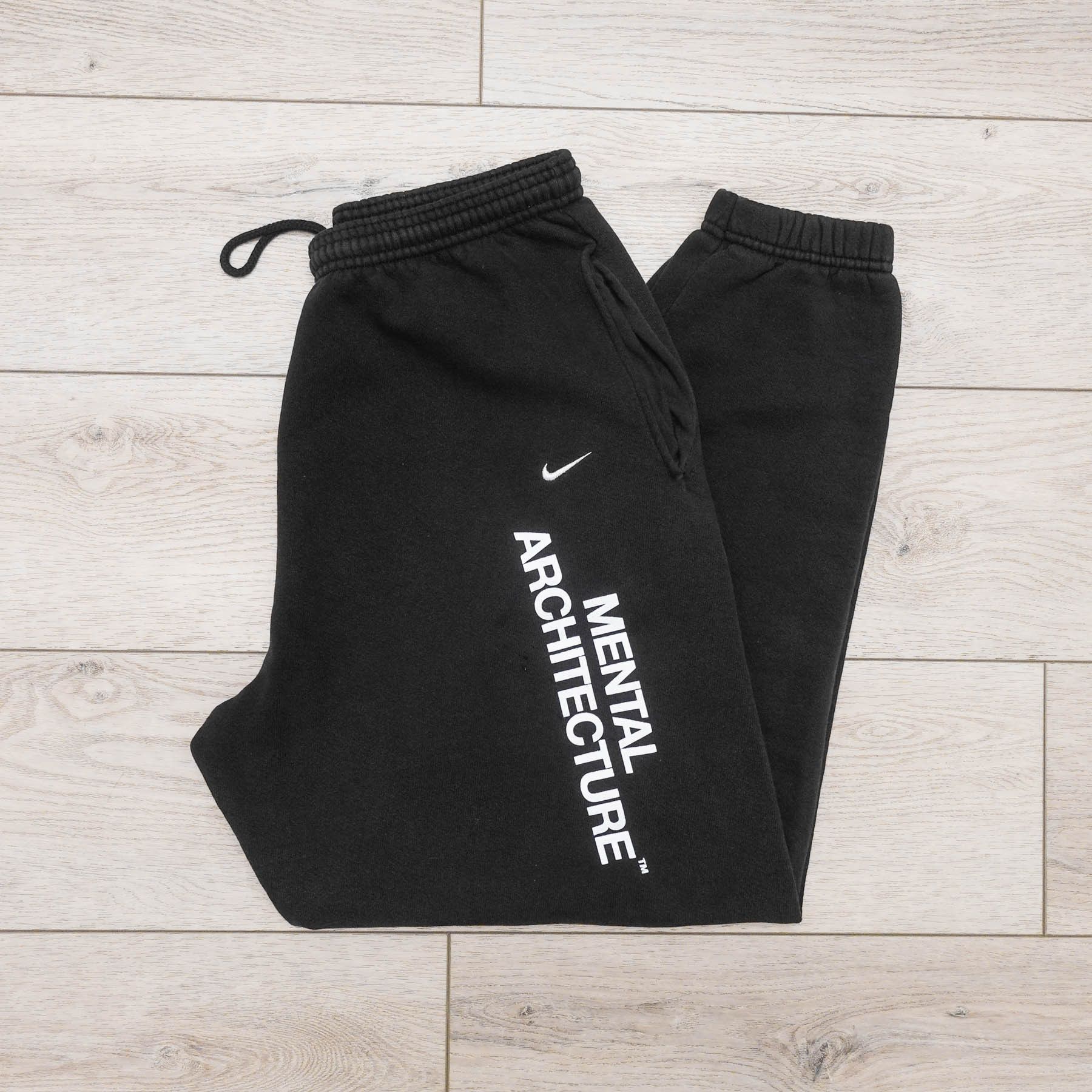 Vintage Mental Architecture Logo Upcycled 90's Nike Sweatpants USA Size US 30 / EU 46 - 8 Thumbnail