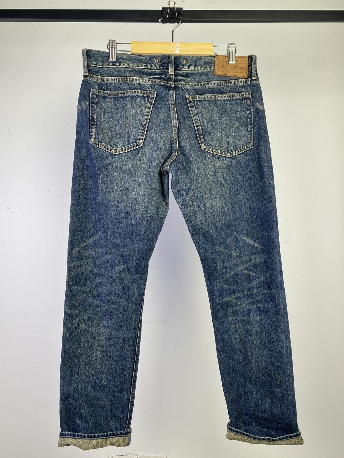 GOA Goa 00s Y2K Selvedge Mudwash Denim Japan Size US 32 / EU 48 - 2 Thumbnail