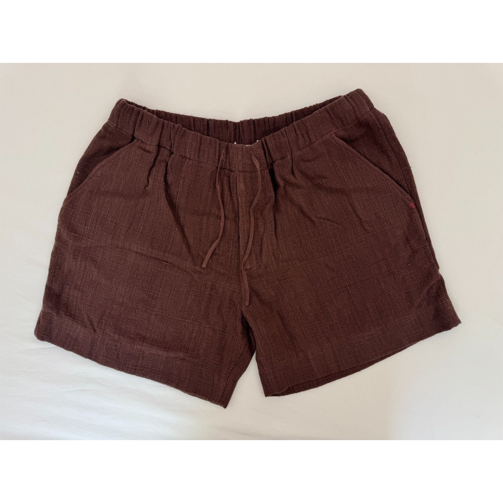 NWT 11.11 Eleven Eleven Cotton Shorts in Burnt Umber Size 36