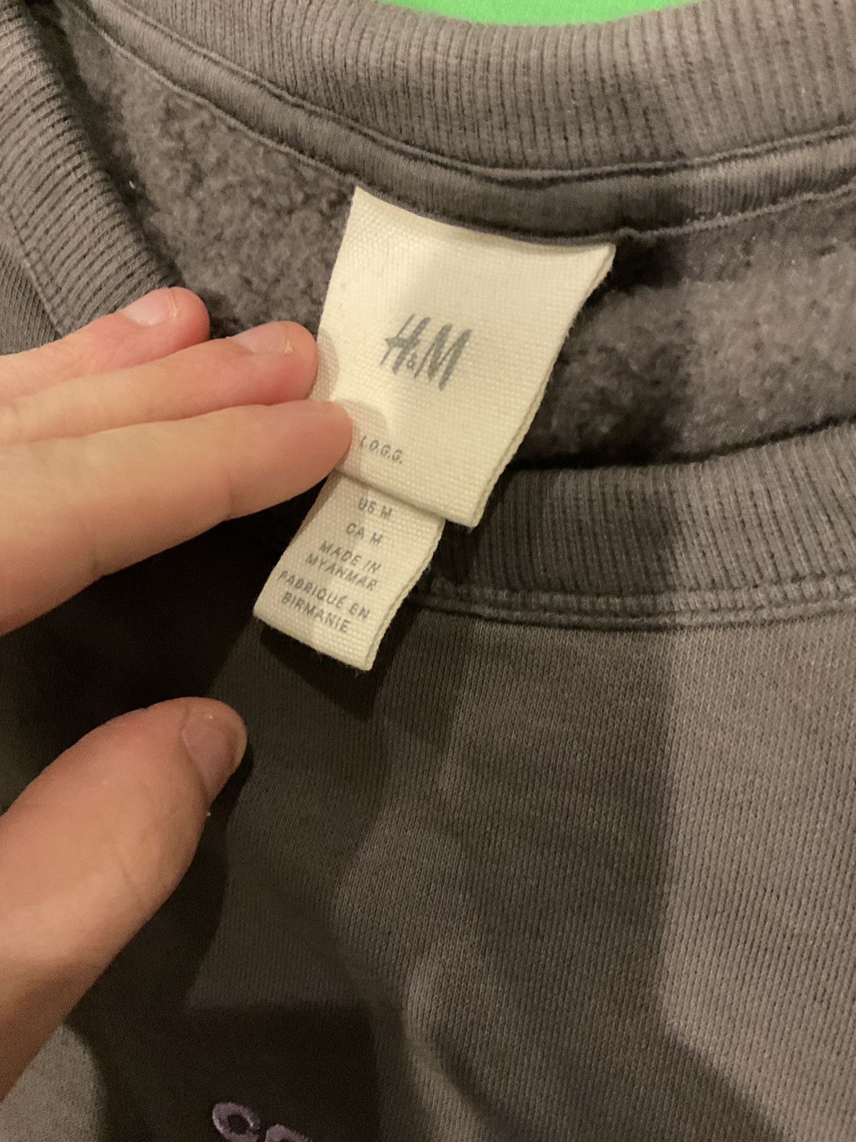 H&M × Vintage Vintage Common Noise crewneck sweatshirt Size US M / EU 48-50 / 2 - 3 Thumbnail