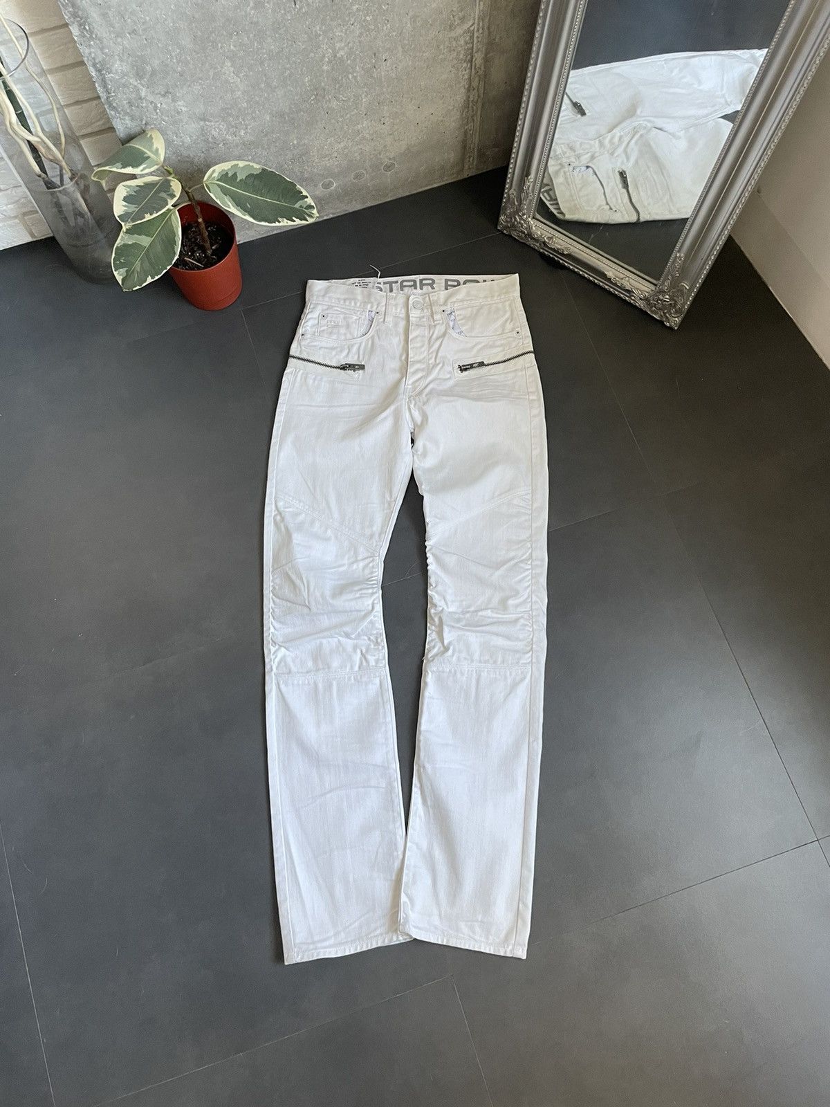 G-Star Rare G Star Raw 3301 Plus Sudden Zip Denim 3D Pant Y2k 31x34 Size US 31 - 11 Thumbnail