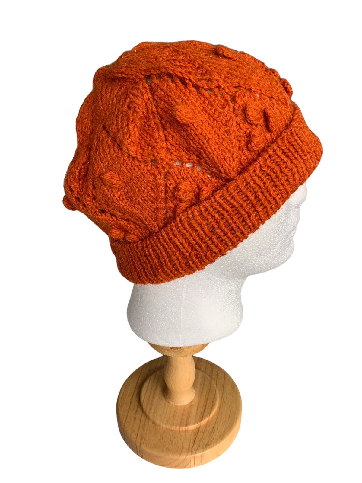 Japanese Brand × Kapital × Vintage Rare Nice Design Crochet Knit Beanie Hats Size ONE SIZE - 8 Thumbnail