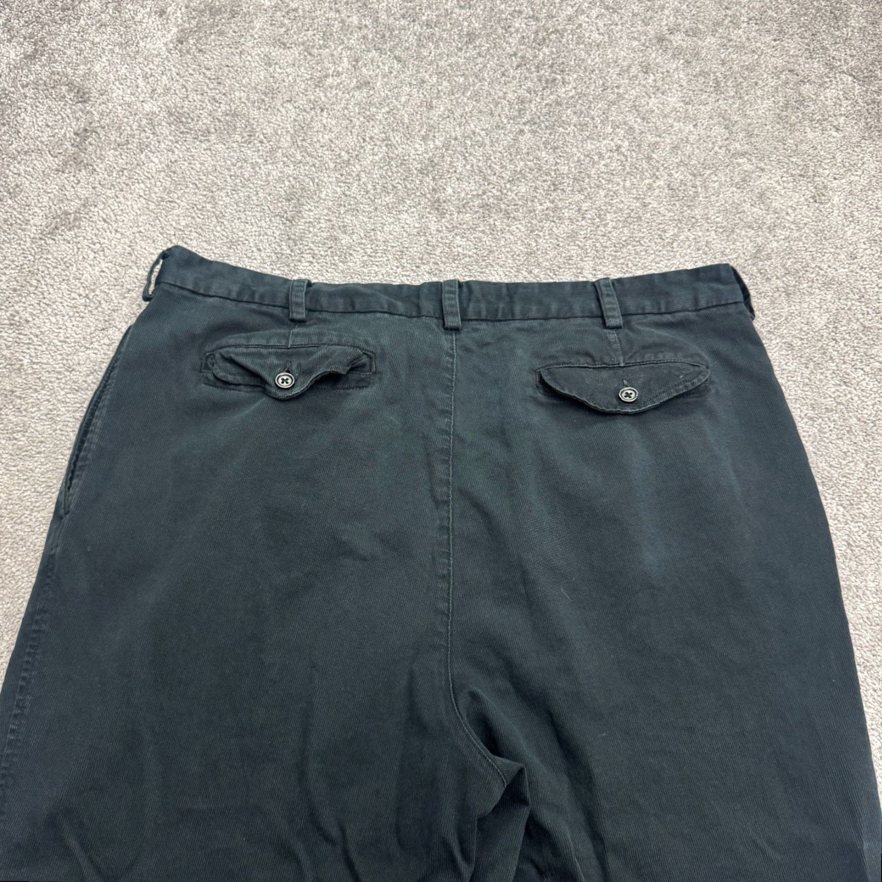 Banana Republic VINTAGE Banana Republic Smithfield Chino Pants Mens 40L Black Regular Fit 31in Inseam 90s Preppy Casual Pants Size US 40 / EU 56 - 3 Thumbnail