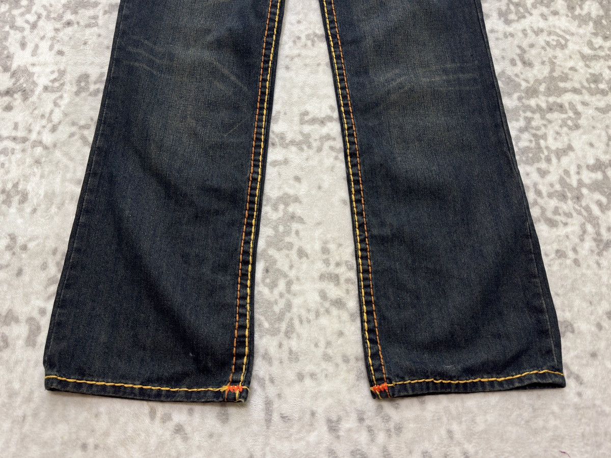 True Religion True Religion Billy Super T Rainbow Stitch Straight Leg Size US 33 - 7 Thumbnail