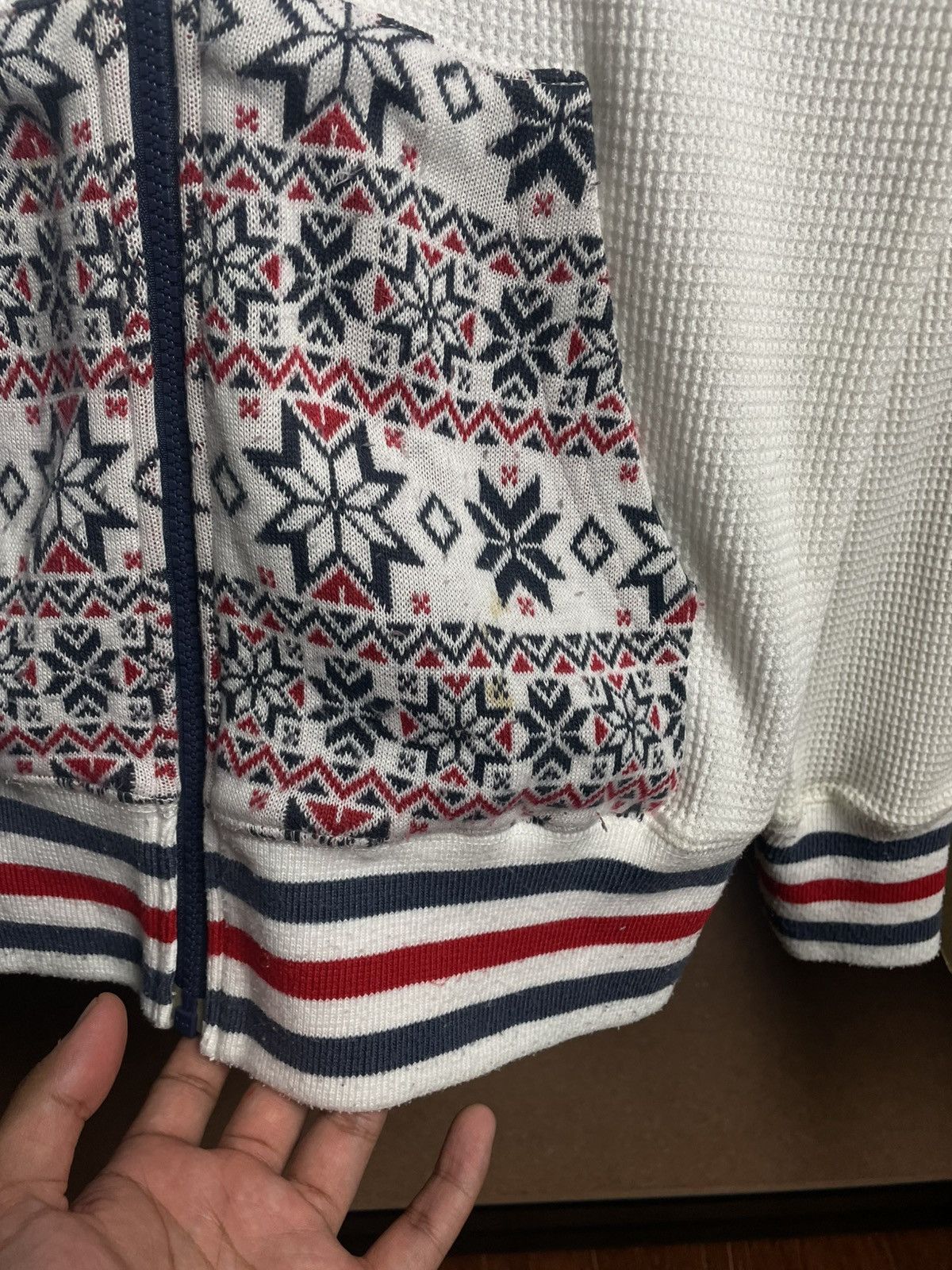 Body Glove 2011 Body Glove "Redondo Beach" waffle-knit zip-up hoodie Size US S / EU 44-46 / 1 - 4 Thumbnail
