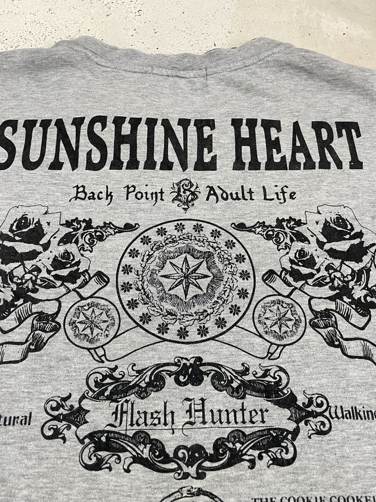 Japanese Brand City Natural Photo City Life Sunshine Poem Layered Tee Size US L / EU 52-54 / 3 - 14 Thumbnail