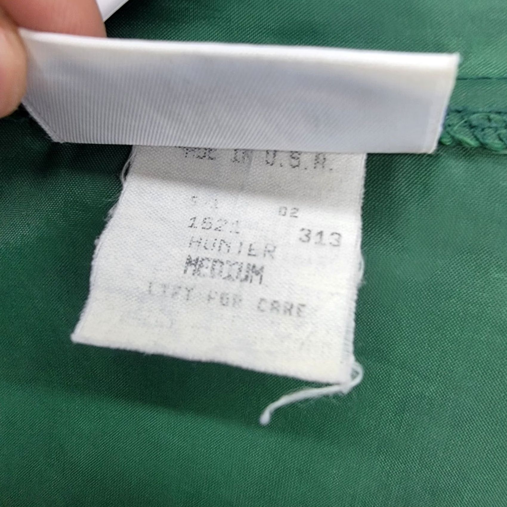 Vintage Vintage Hartwell Jacket Adult M Nylon Green USA Made Front Button Windbreaker Shirt Men MEDIUM Green Hartwell USA Windbreaker Jacket Size US M / EU 48-50 / 2 - 3 Thumbnail