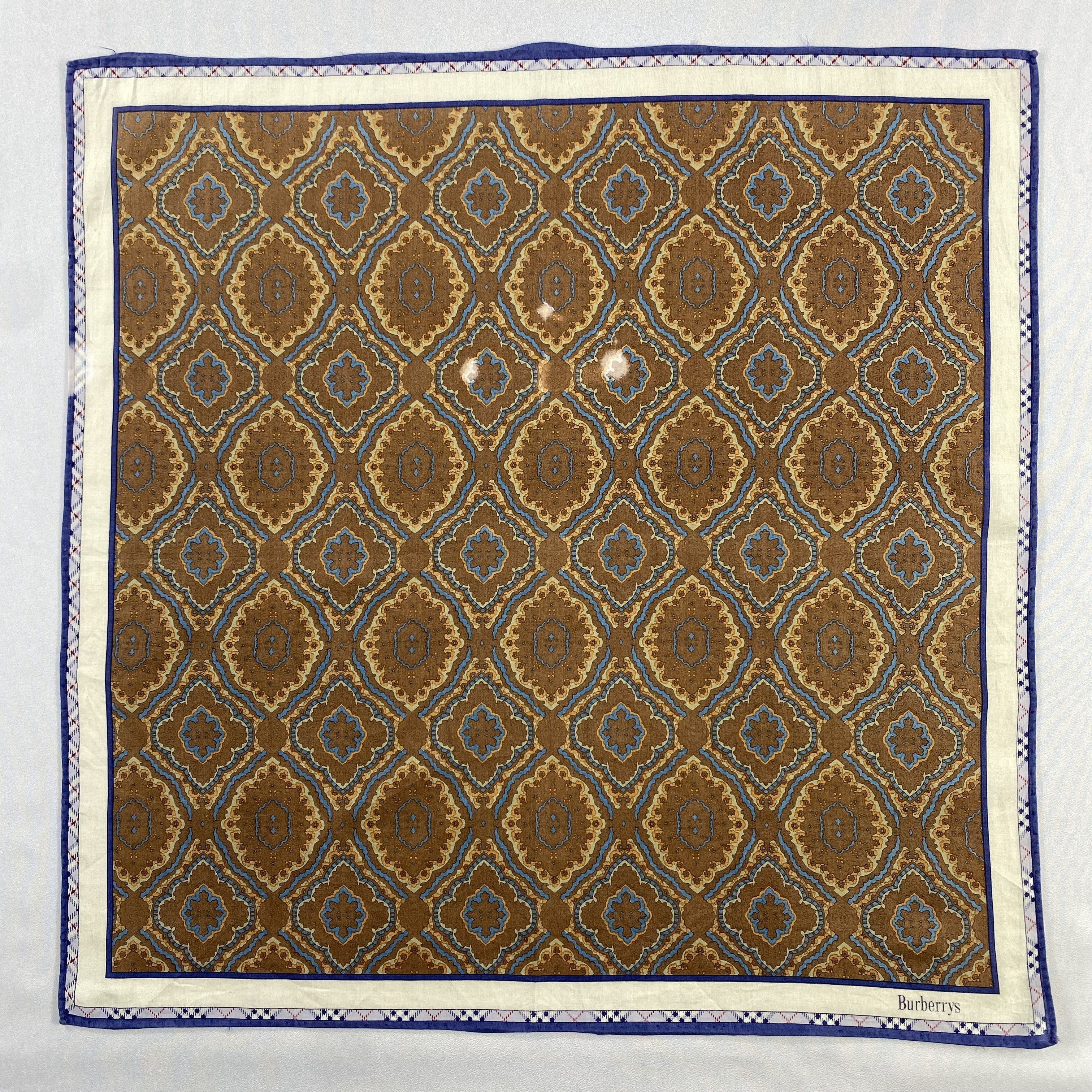 Burberry × Vintage Burberry Handkerchief / Neckerchief / Bandana-P1899 Size ONE SIZE - 1 Thumbnail