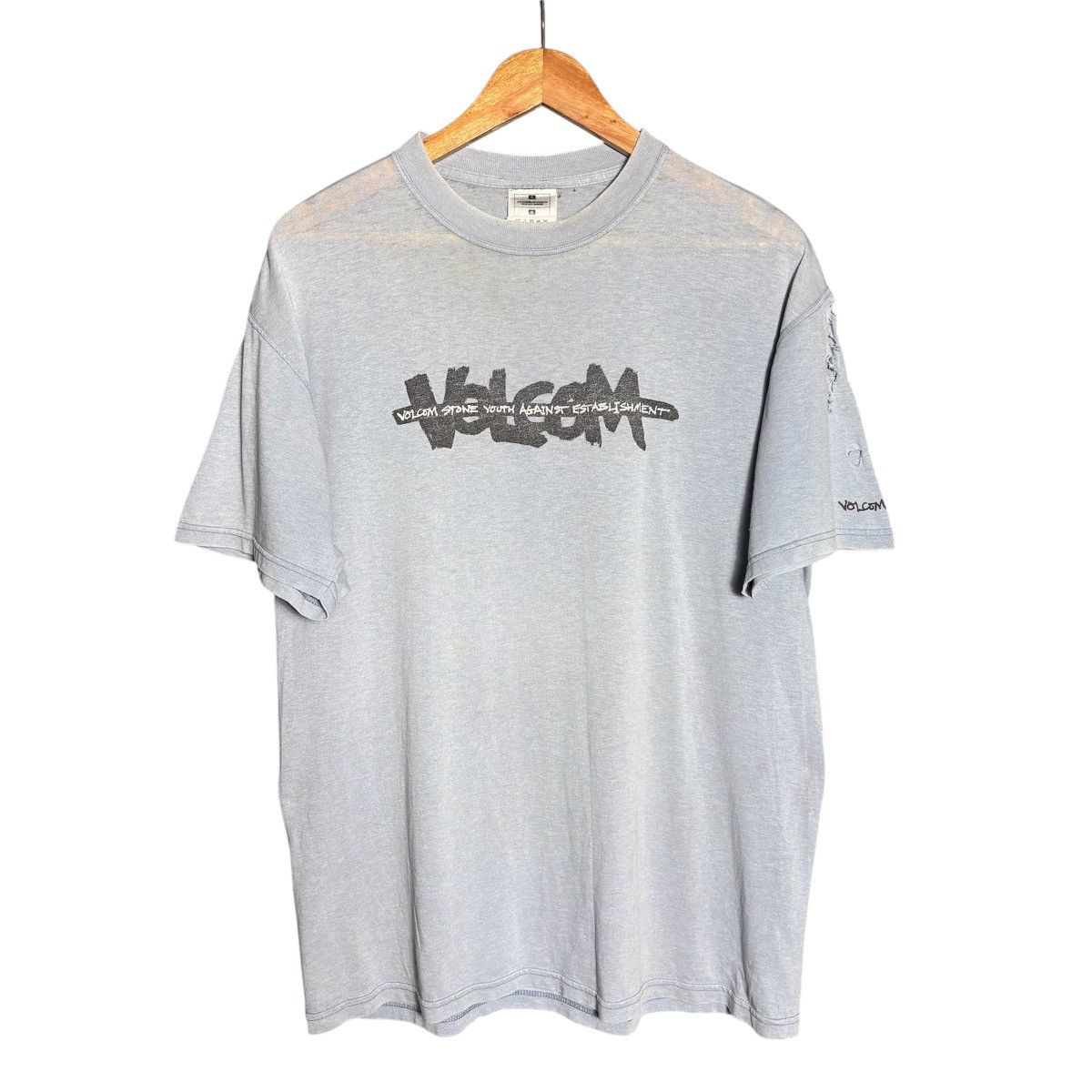 Vintage 90s Volcom Stone Skateboard T-Shirt