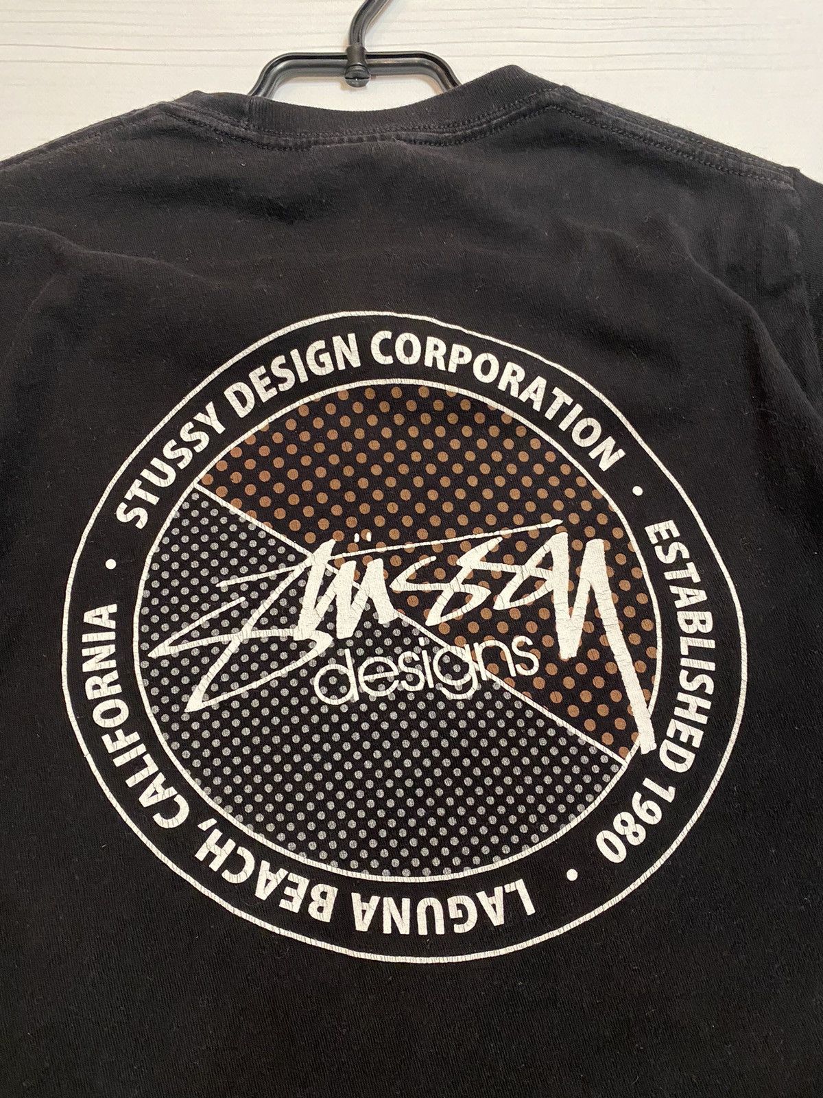 Stussy Stussy Big Box Logo fade y2k t shirt Size US S / EU 44-46 / 1 - 8 Thumbnail