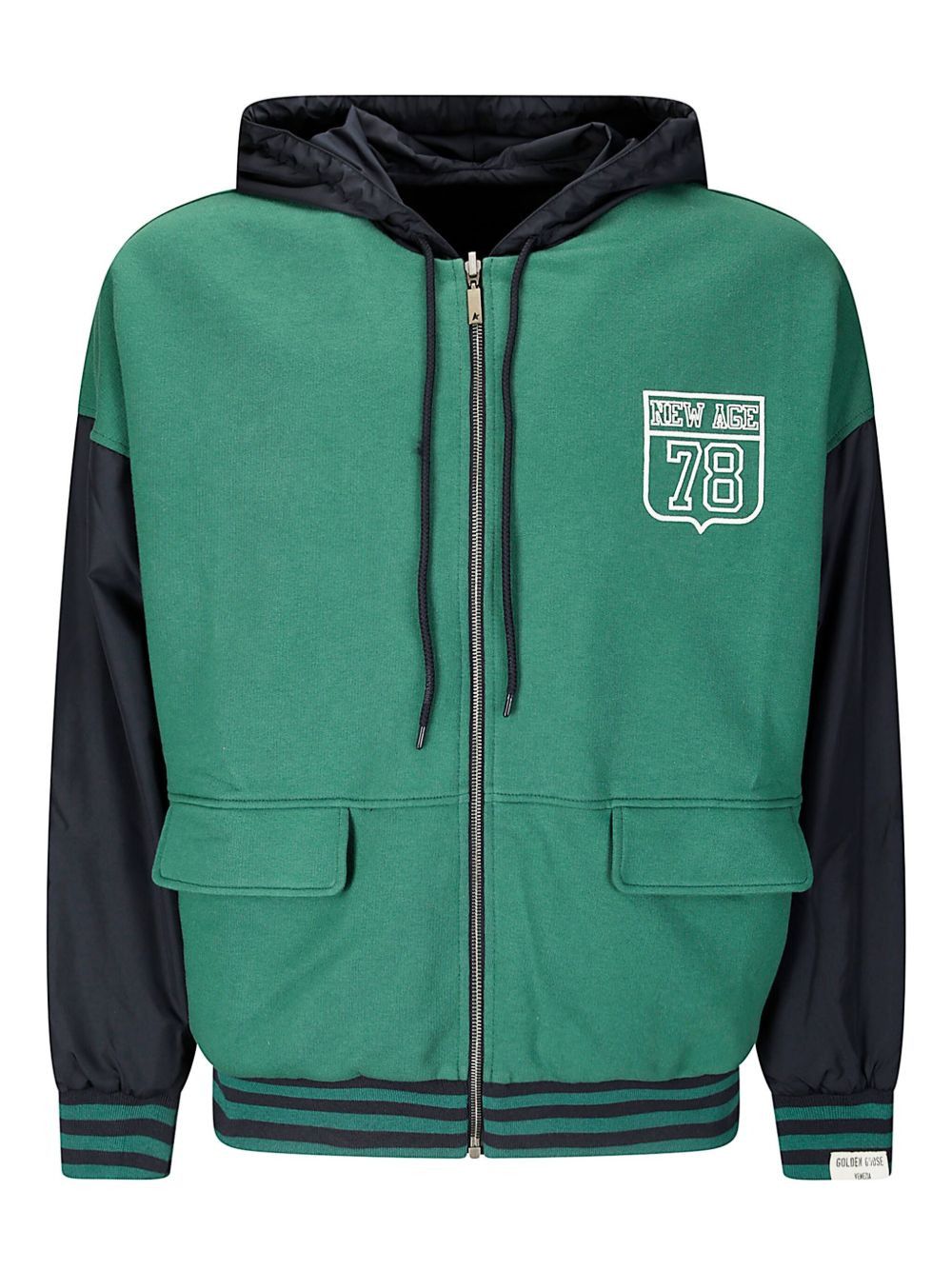 Golden Goose ORGANIC COTTON REVERSBILE HOODIE Size US L / EU 52-54 / 3 - 1 Thumbnail