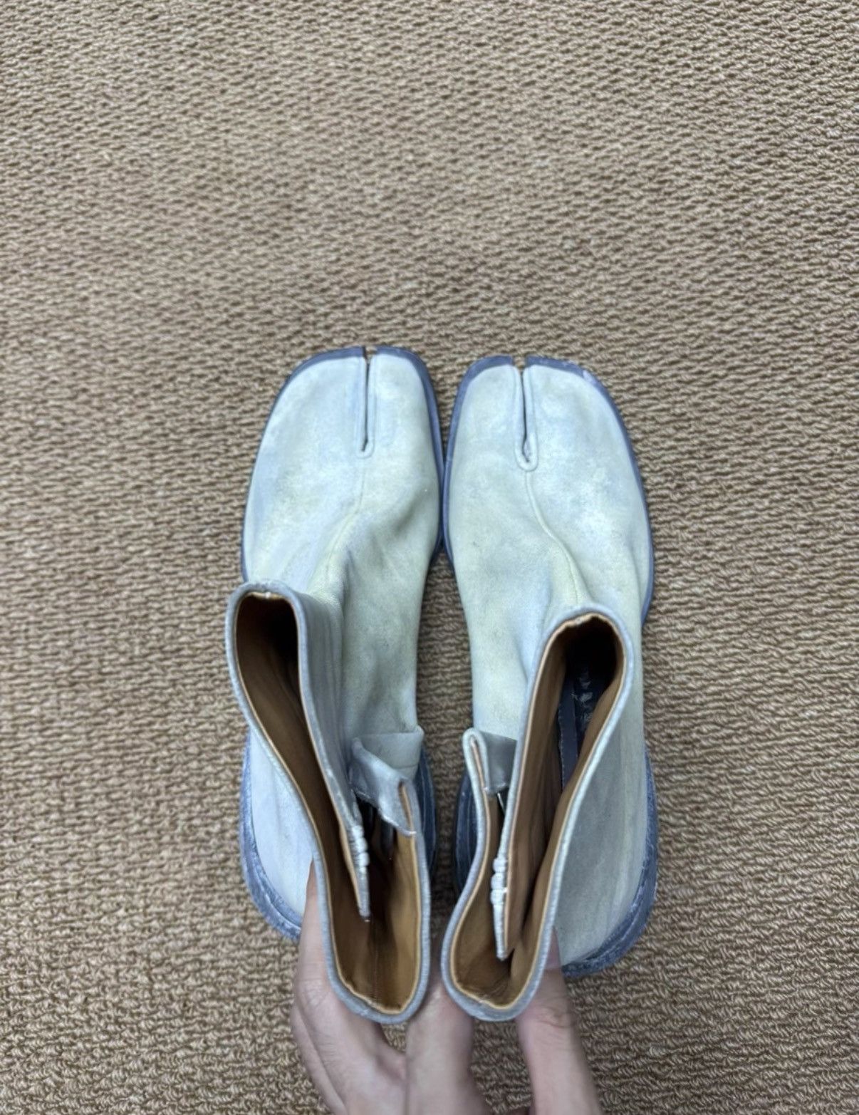 Maison Margiela Maison Margiela Painted Air Bag Tabi Chelsea Boots K37 Size US 11 / EU 44 - 6 Thumbnail