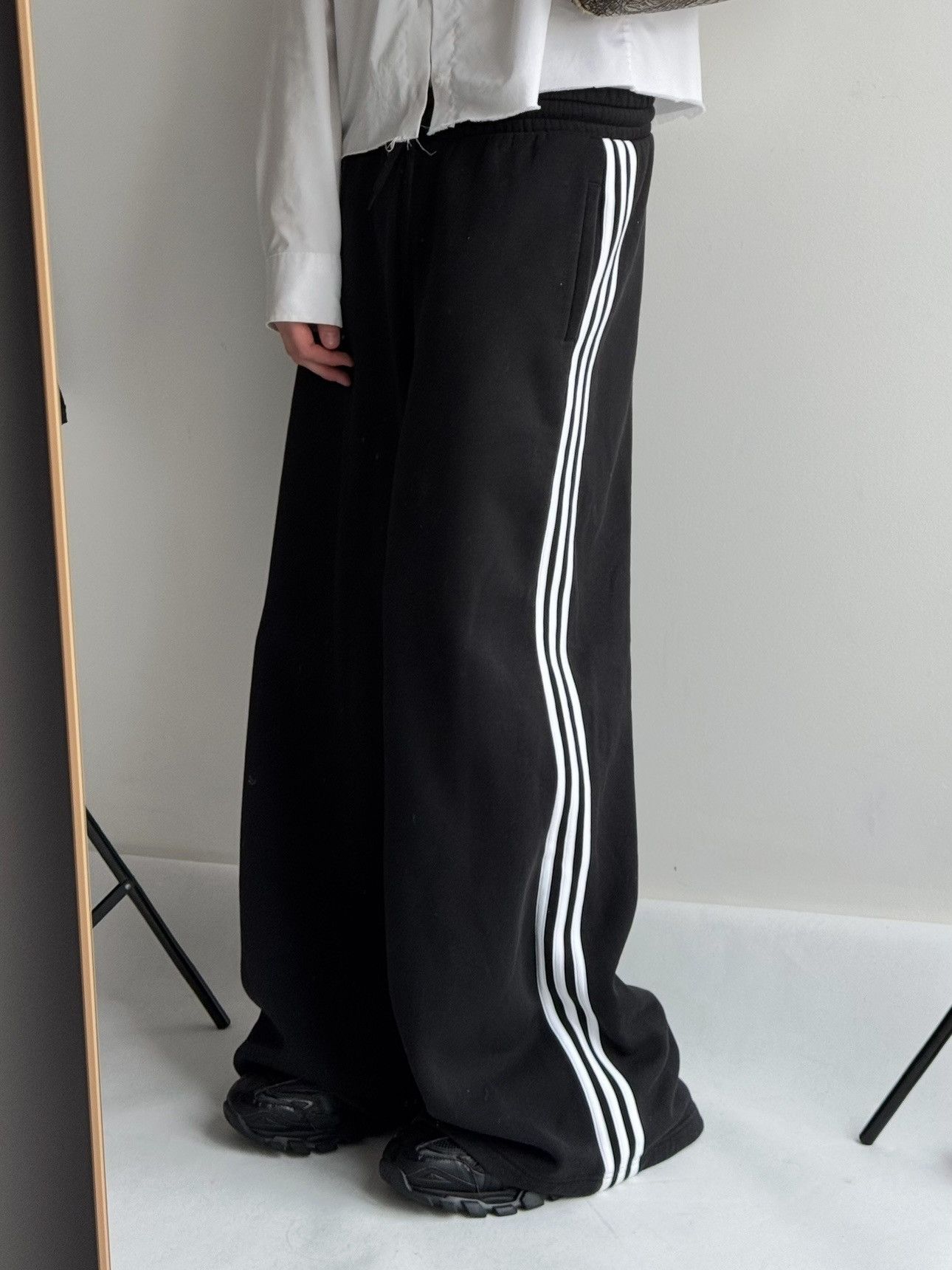 Adidas × Designer × Streetwear Adidas Balenciaga Style baggy