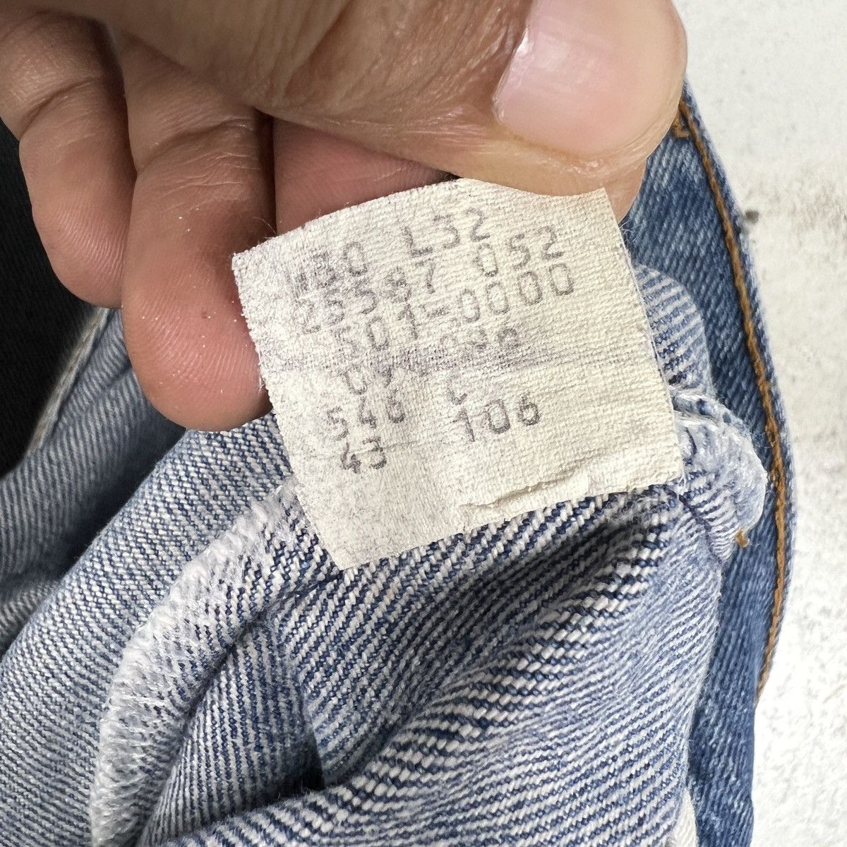 Levi's 🔥 80s Vintage Levis 501 Denim Jeans Made In Usa - Size 29 Size US 29 - 15 Thumbnail