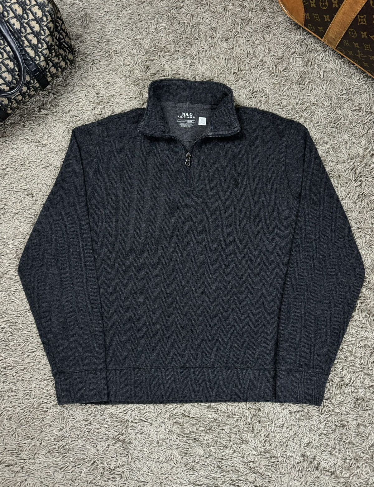 Polo Ralph Lauren 1/4 zip halfzip Polo Ralph Lauren original old money item Size US M / EU 48-50 / 2 - 1 Thumbnail